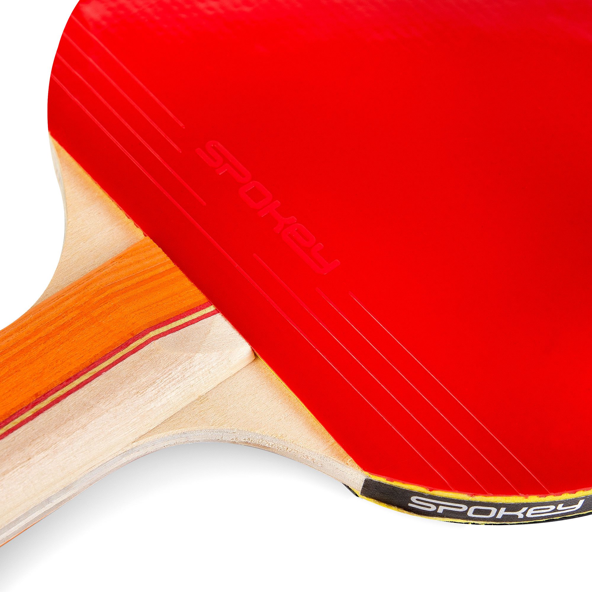 Spokey tafeltennis set rood 2 rackets 3 ballen Spokey tafeltennis set rood 2 rackets 3 ballen