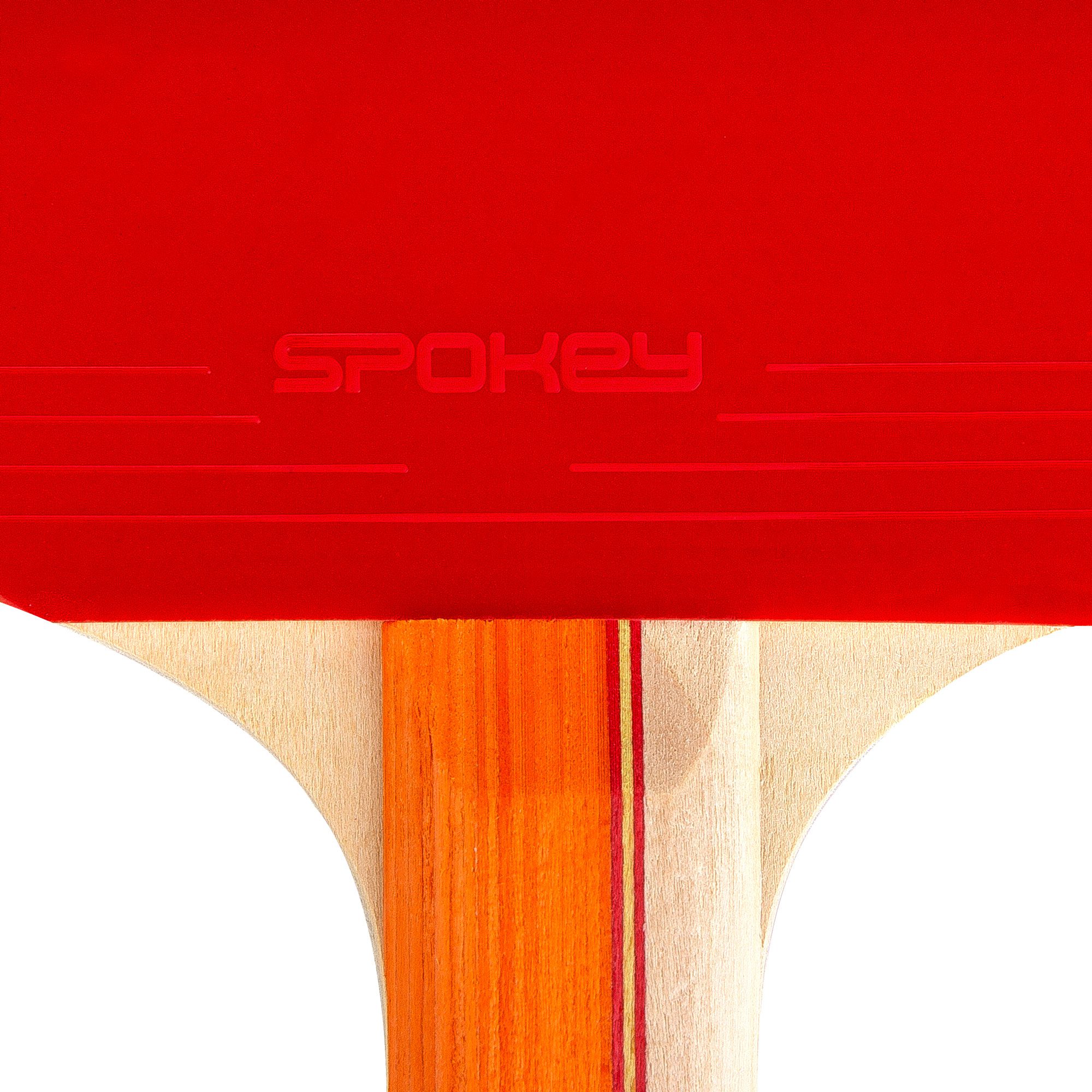 Spokey tafeltennis set rood 2 rackets 3 ballen Spokey tafeltennis set rood 2 rackets 3 ballen