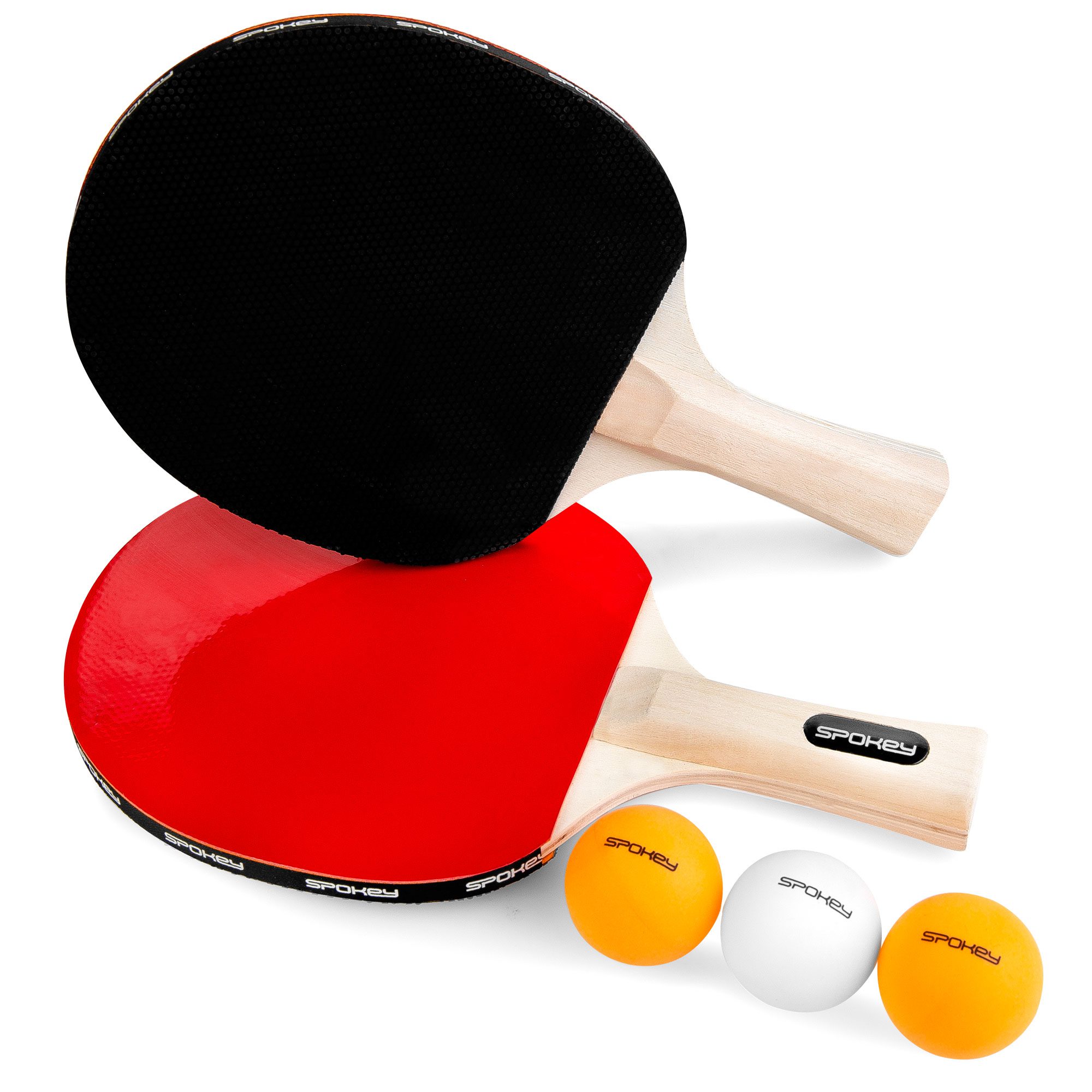 Spokey SHIELD beschermers set zwart|rood Spokey SHIELD beschermers set zwart|rood