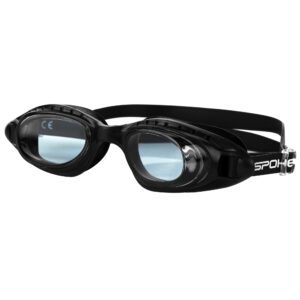 Zwarte zwembril voor junioren met anti-fog - Spokey DOLPHIN