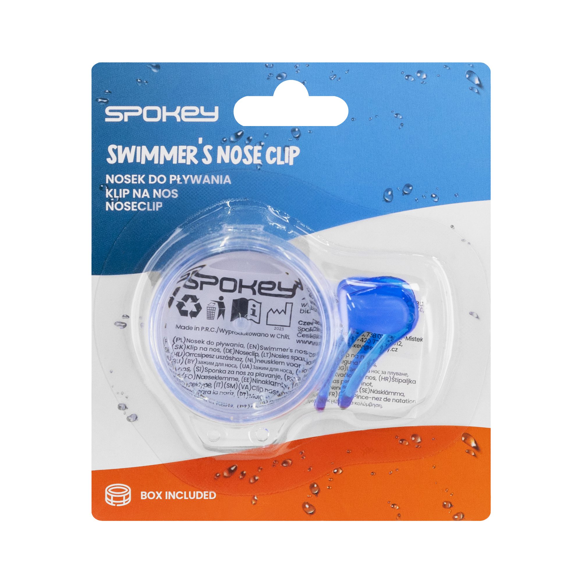 Nose clips blauw Spokey Kerilla Nose clips blauw Spokey Kerilla