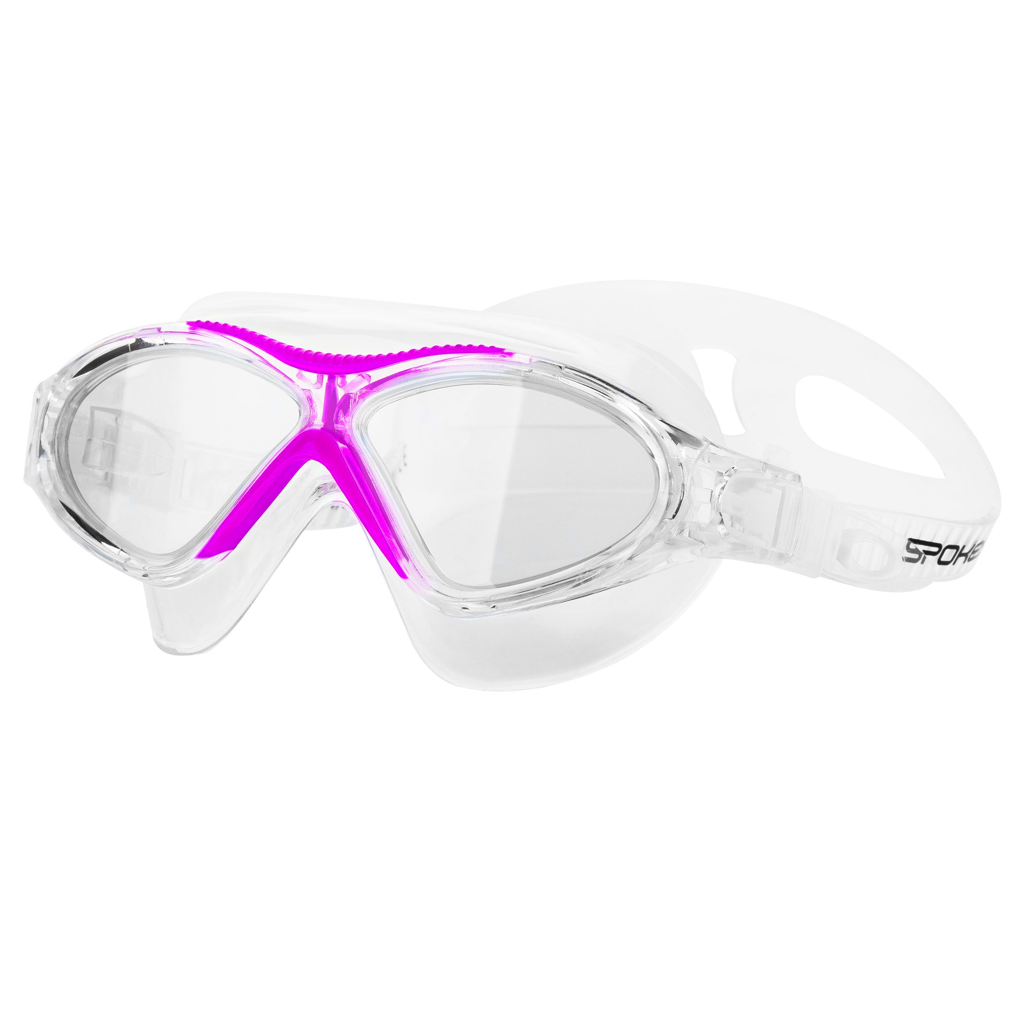 Zwembril voor kinderen roze Spokey VISTA JR - zwembrillen met anti-fog en UV bescherming Zwembril voor kinderen roze Spokey VISTA JR - zwembrillen met anti-fog en UV bescherming