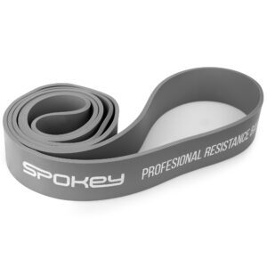 Super harde weerstand band grijs voor krachttraining - Spokey POWER II