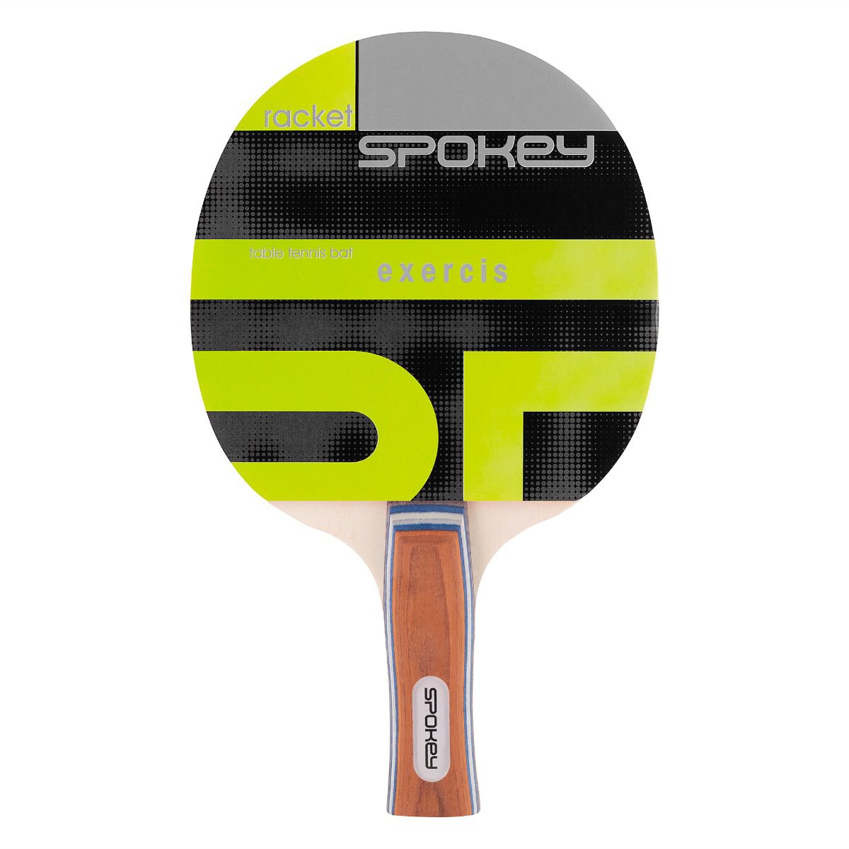 Tafeltennis batje Spokey EXERCISE 2* - 7 lagen, 1.8 mm spons Tafeltennis batje Spokey EXERCISE 2* - 7 lagen, 1.8 mm spons