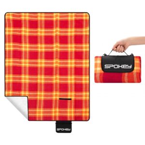 Spokey picnic deken 210x180 cm rood/oranje