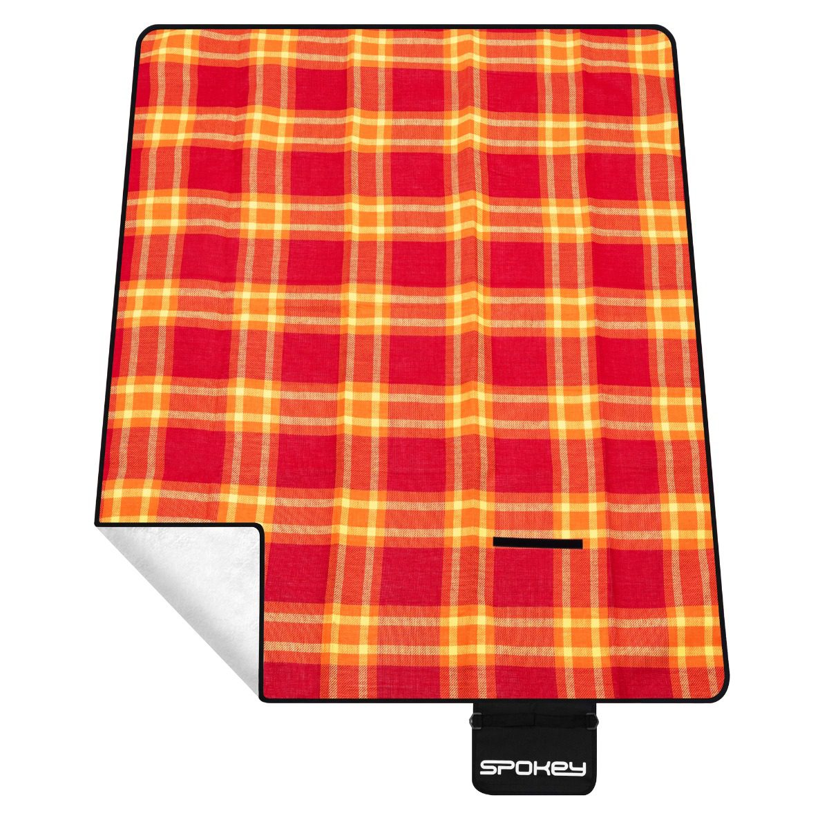 Spokey picnic deken 210x180 cm rood/oranje Spokey picnic deken 210x180 cm rood/oranje