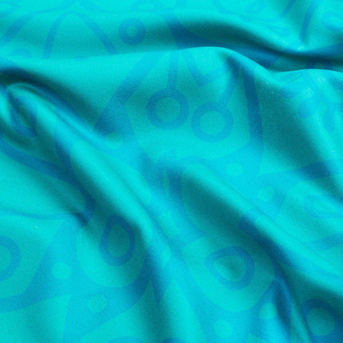 Mandala strandhanddoek 80x160 cm turquoise/blauw Mandala strandhanddoek 80x160 cm turquoise/blauw