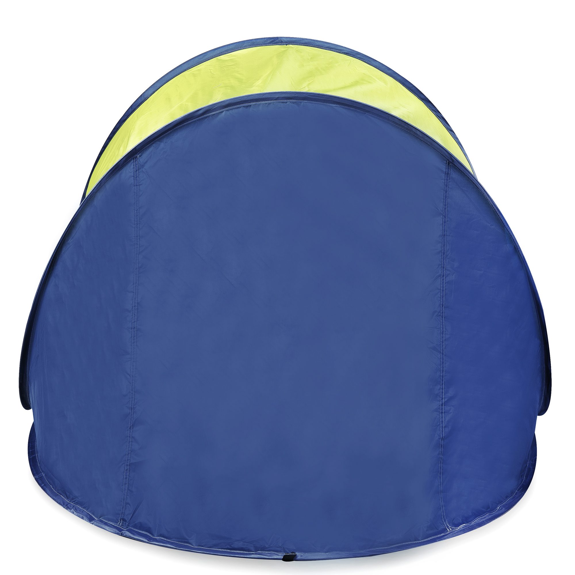 Strandscherm - Strandtent - Geel / Blauw - 195x100x85 cm - Spokey ALTUS Strandscherm - Strandtent - Geel / Blauw - 195x100x85 cm - Spokey ALTUS