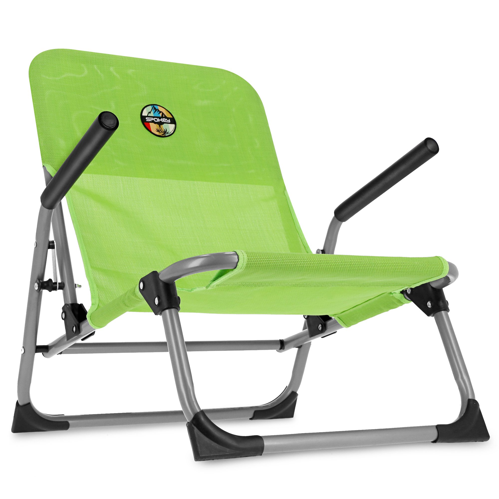 Comfortabele campingstoel blauw - Spokey BAHAMA Comfortabele campingstoel blauw - Spokey BAHAMA
