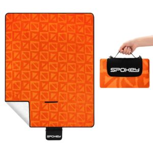 Spokey picnic deken oranje 180x150 cm
