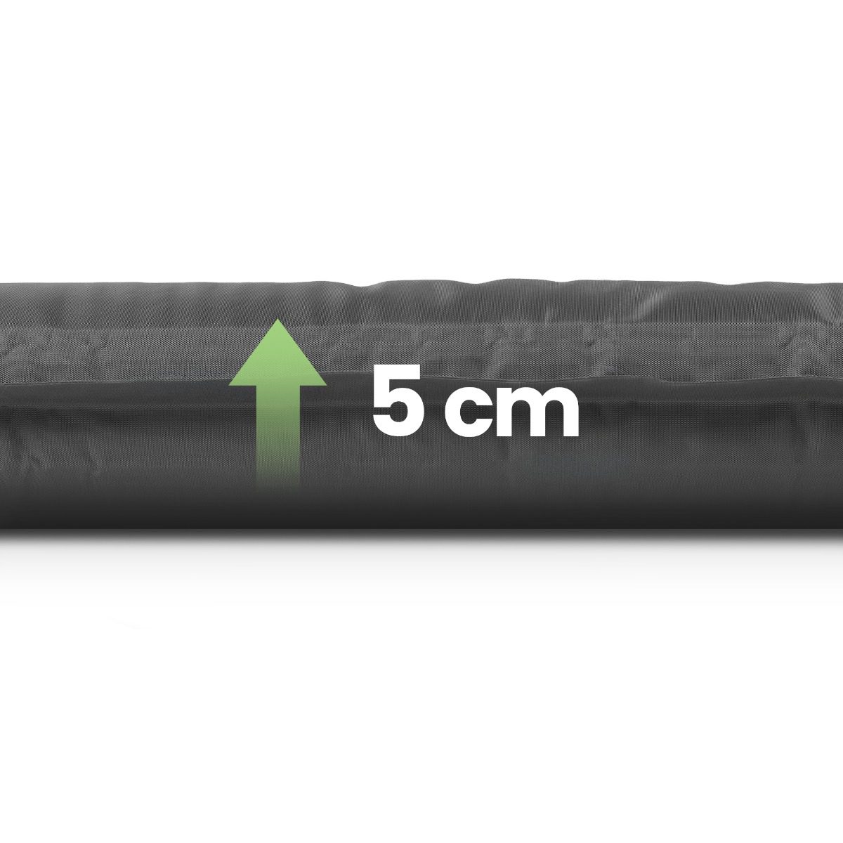 Zelfopblaasbare slaapmat grijs 180x50 cm R-Value 3 - Spokey FATTY Zelfopblaasbare slaapmat grijs 180x50 cm R-Value 3 - Spokey FATTY