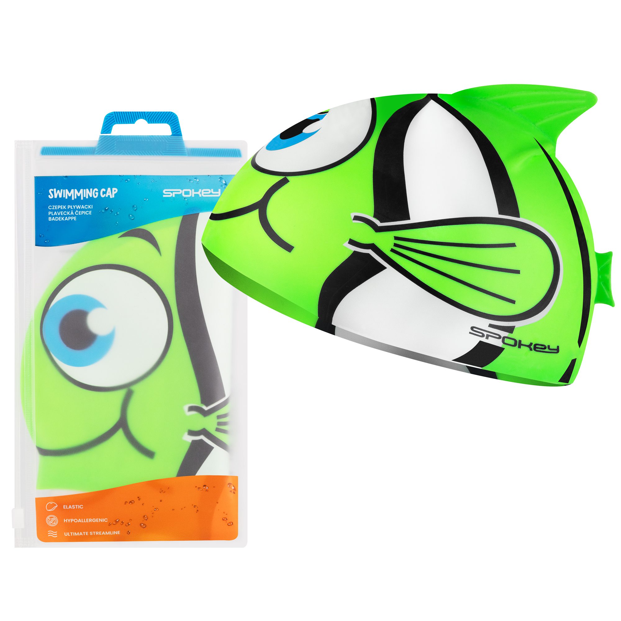 Spokey Marlin groene badmuts voor kinderen Spokey Marlin groene badmuts voor kinderen