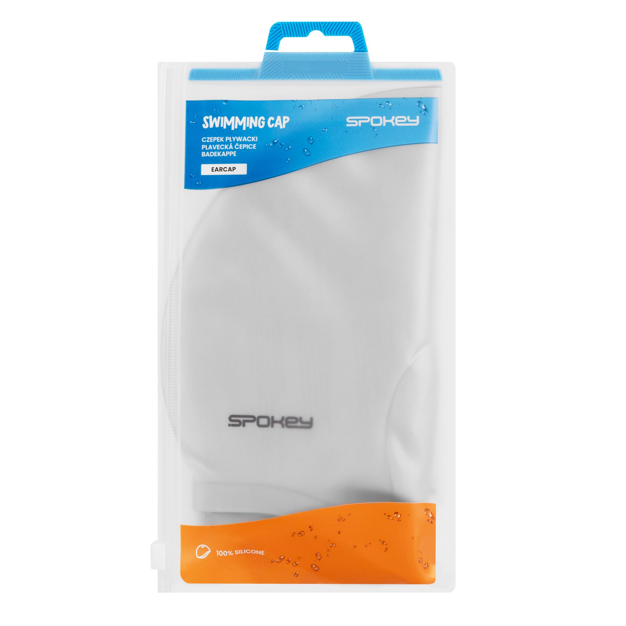 Zilveren Spokey Earcap badmuts Zilveren Spokey Earcap badmuts