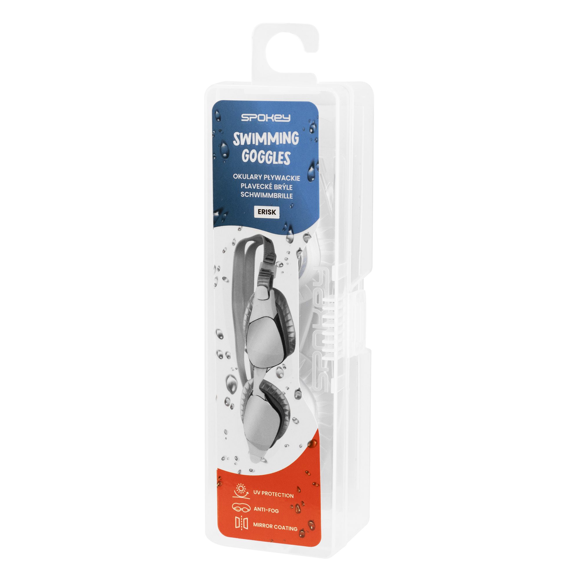 Zwarte zwembril Spokey ERISK met anti-fog en UV-bescherming - Spokey ERISK Zwarte zwembril Spokey ERISK met anti-fog en UV-bescherming - Spokey ERISK