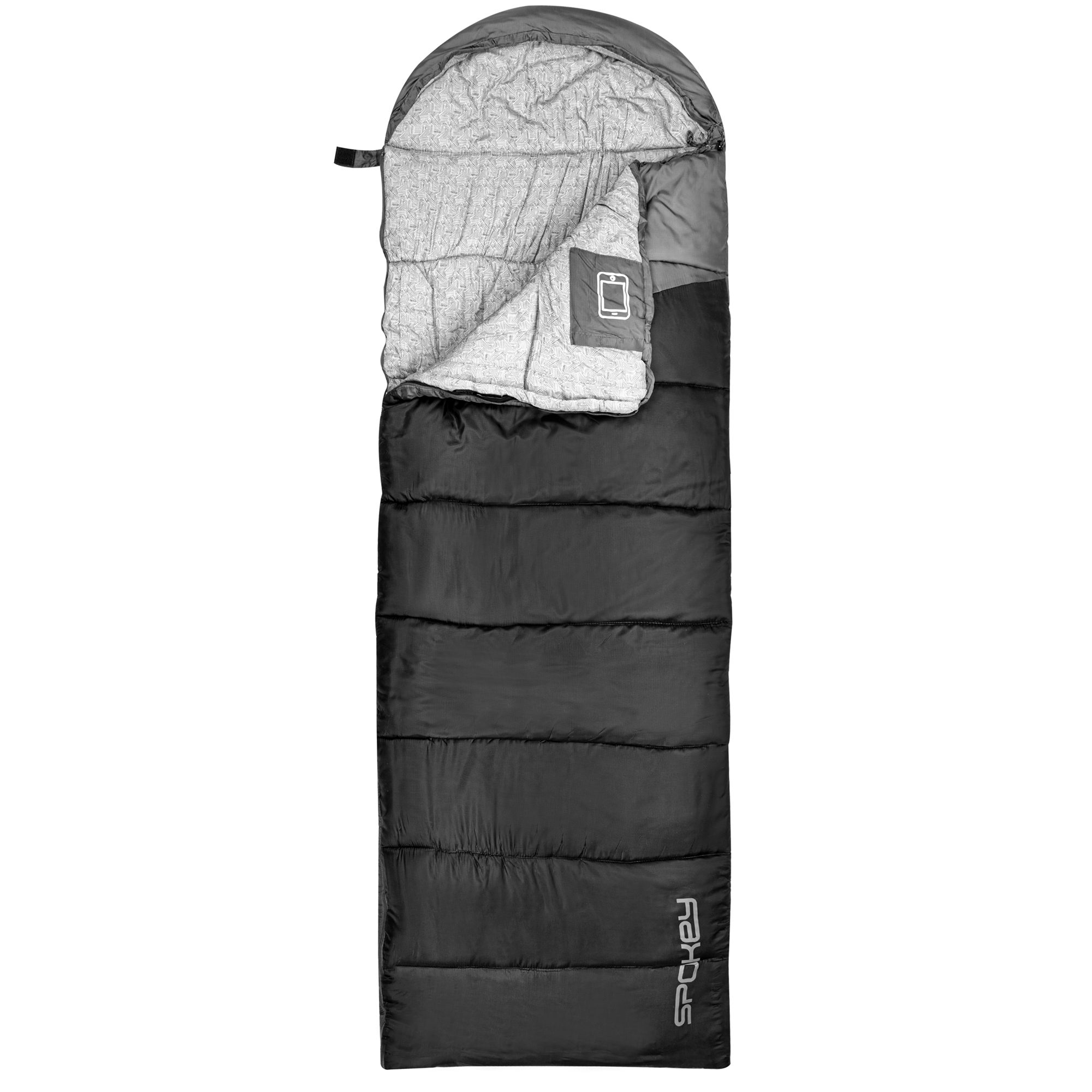 Winter slaapzak 230x75 cm met compressiezak - Spokey POLARIS 350 Winter slaapzak 230x75 cm met compressiezak - Spokey POLARIS 350