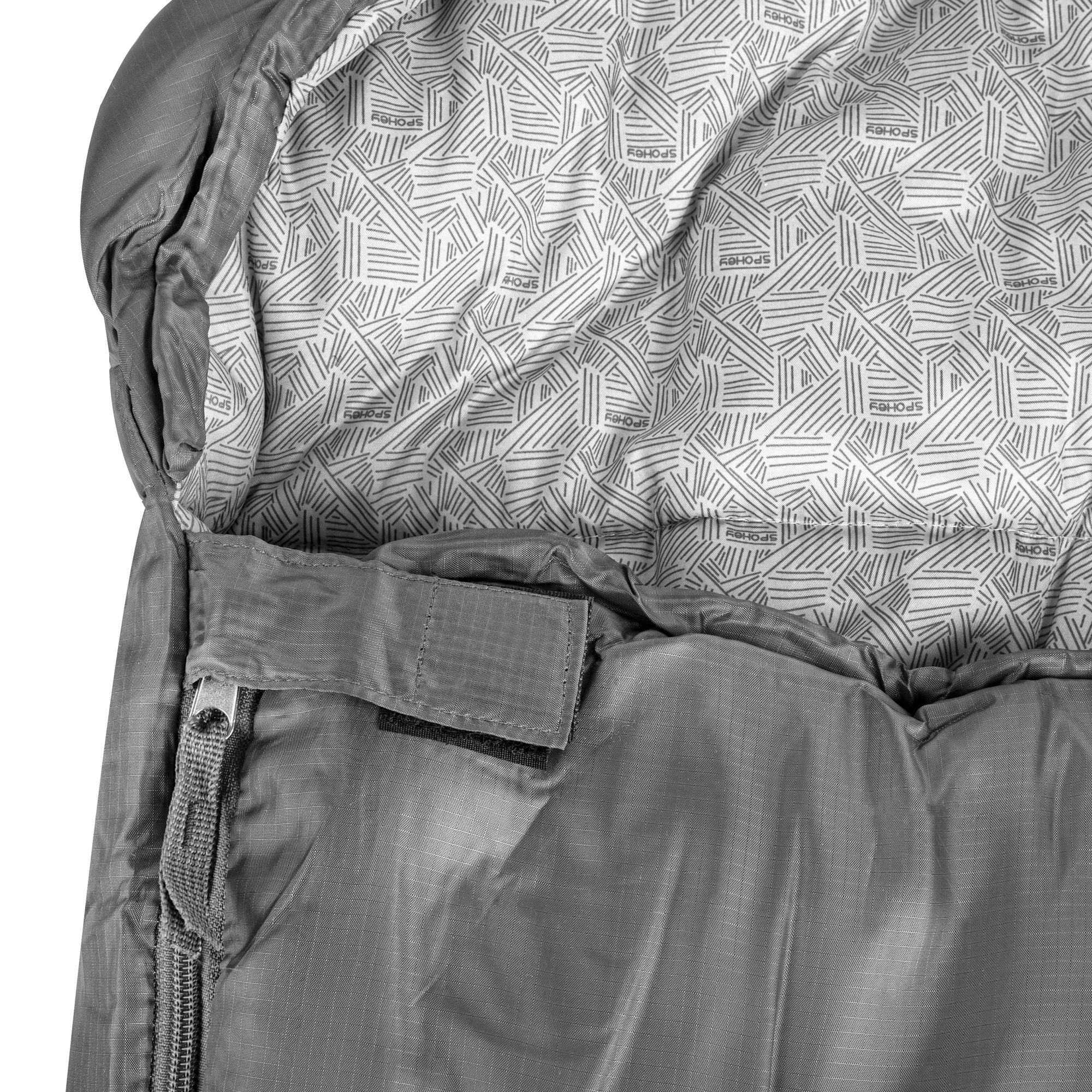 Winter slaapzak 230x75 cm met compressiezak - Spokey POLARIS 350 Winter slaapzak 230x75 cm met compressiezak - Spokey POLARIS 350