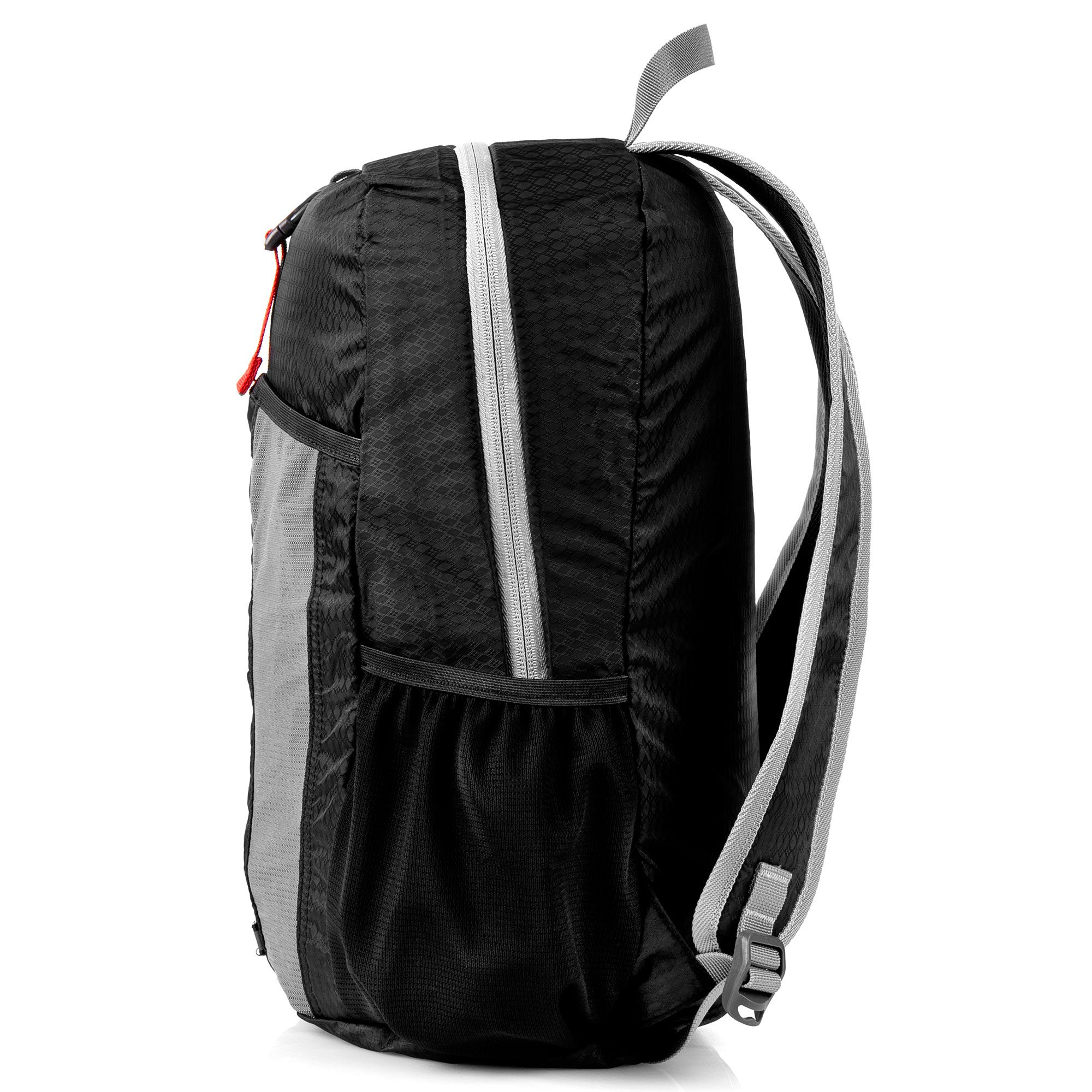 Vouwbare rugzak zwart 18L waterdicht - Spokey HIDDEN PEAK Vouwbare rugzak zwart 18L waterdicht - Spokey HIDDEN PEAK