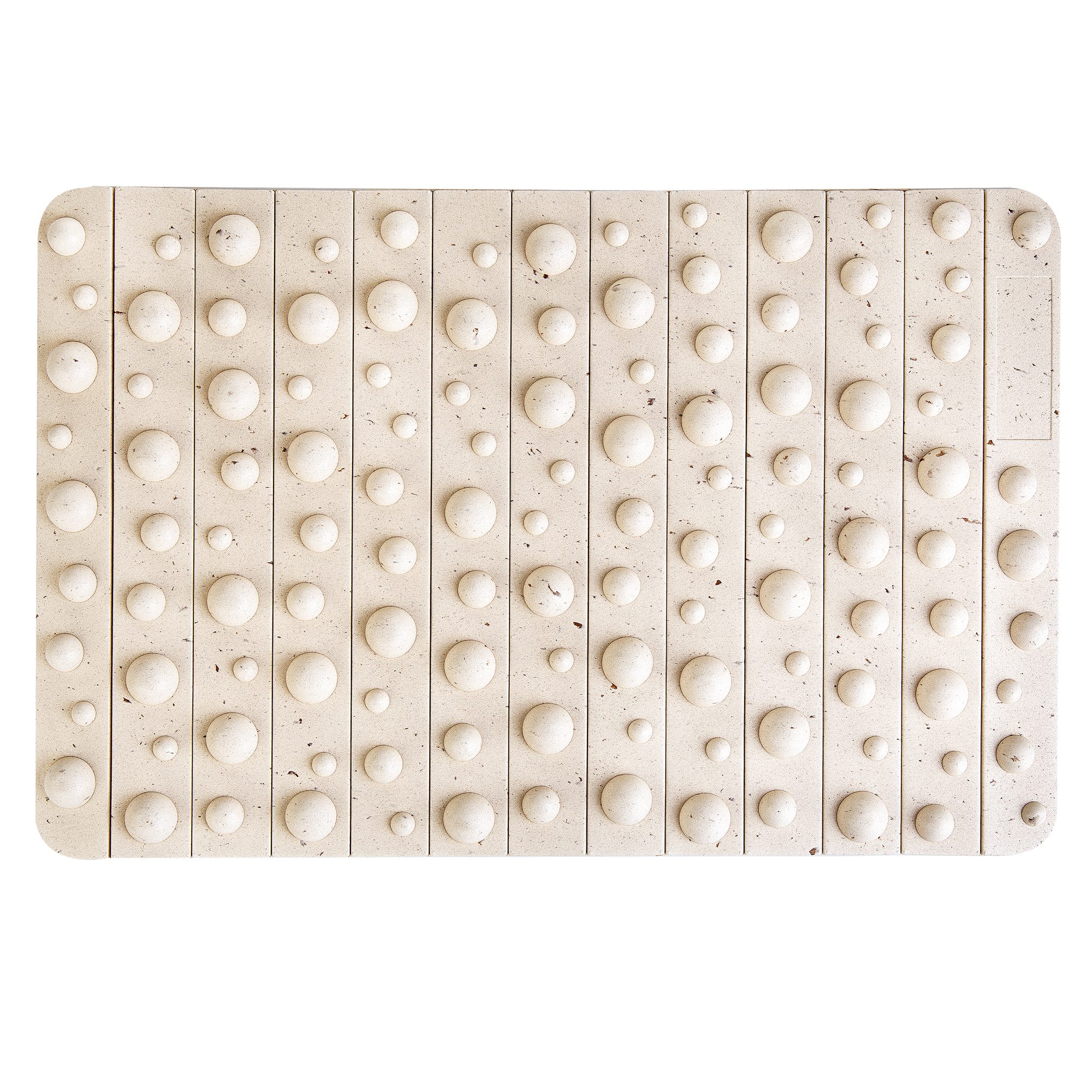 Eco-vriendelijke yoga mat met massageprotrusies - Spokey ROSE 30x46 cm Eco-vriendelijke yoga mat met massageprotrusies - Spokey ROSE 30x46 cm