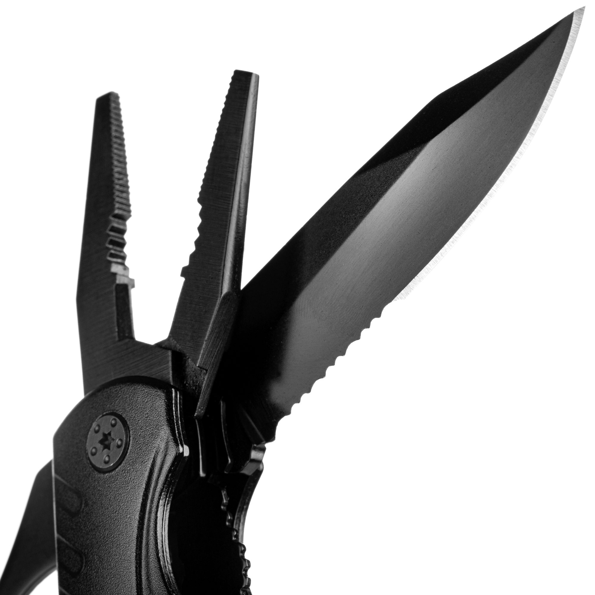 Multitool zwart met 8 functies - Spokey SX-ONE Multitool zwart met 8 functies - Spokey SX-ONE