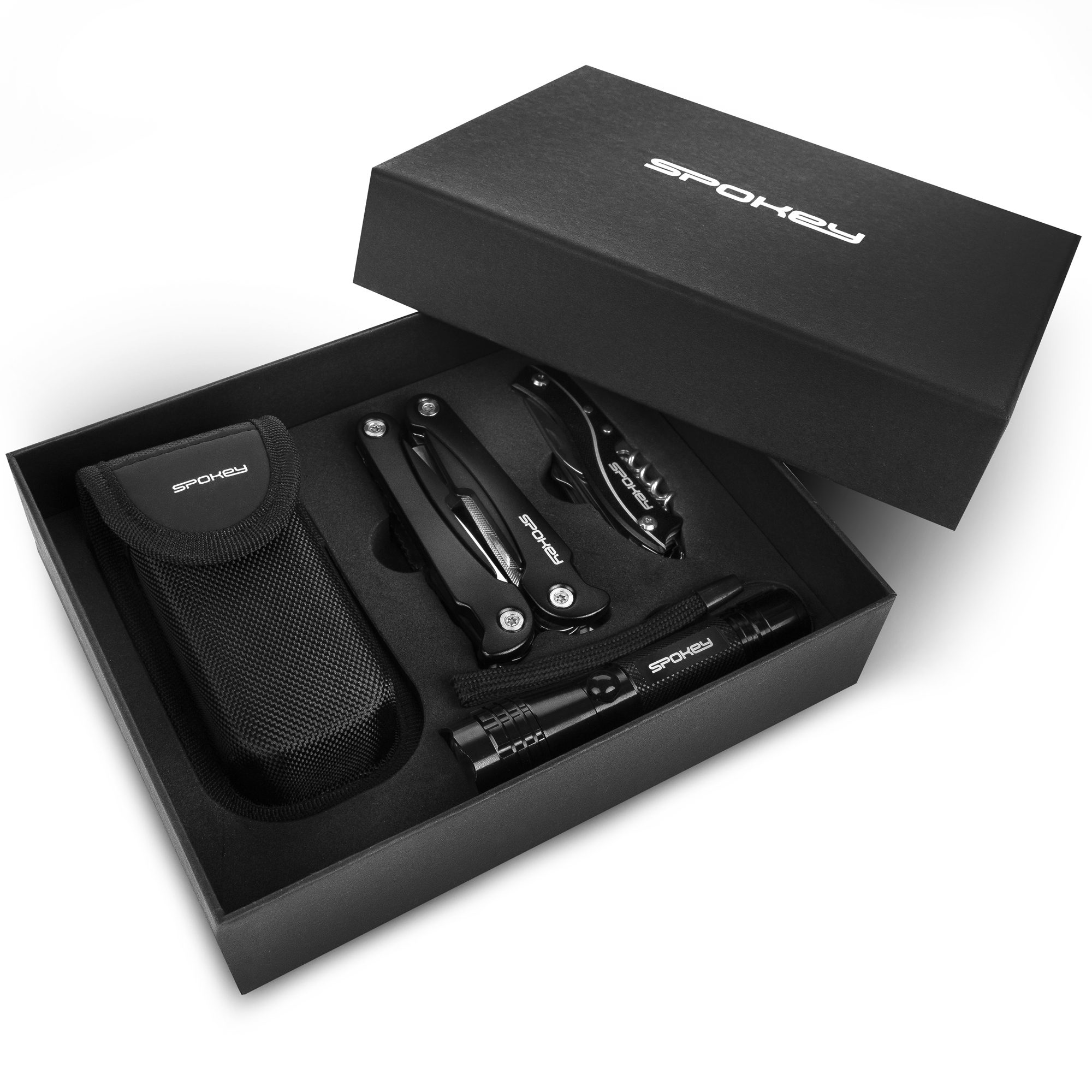 Multitool set Spokey BOLD zwart Multitool set Spokey BOLD zwart