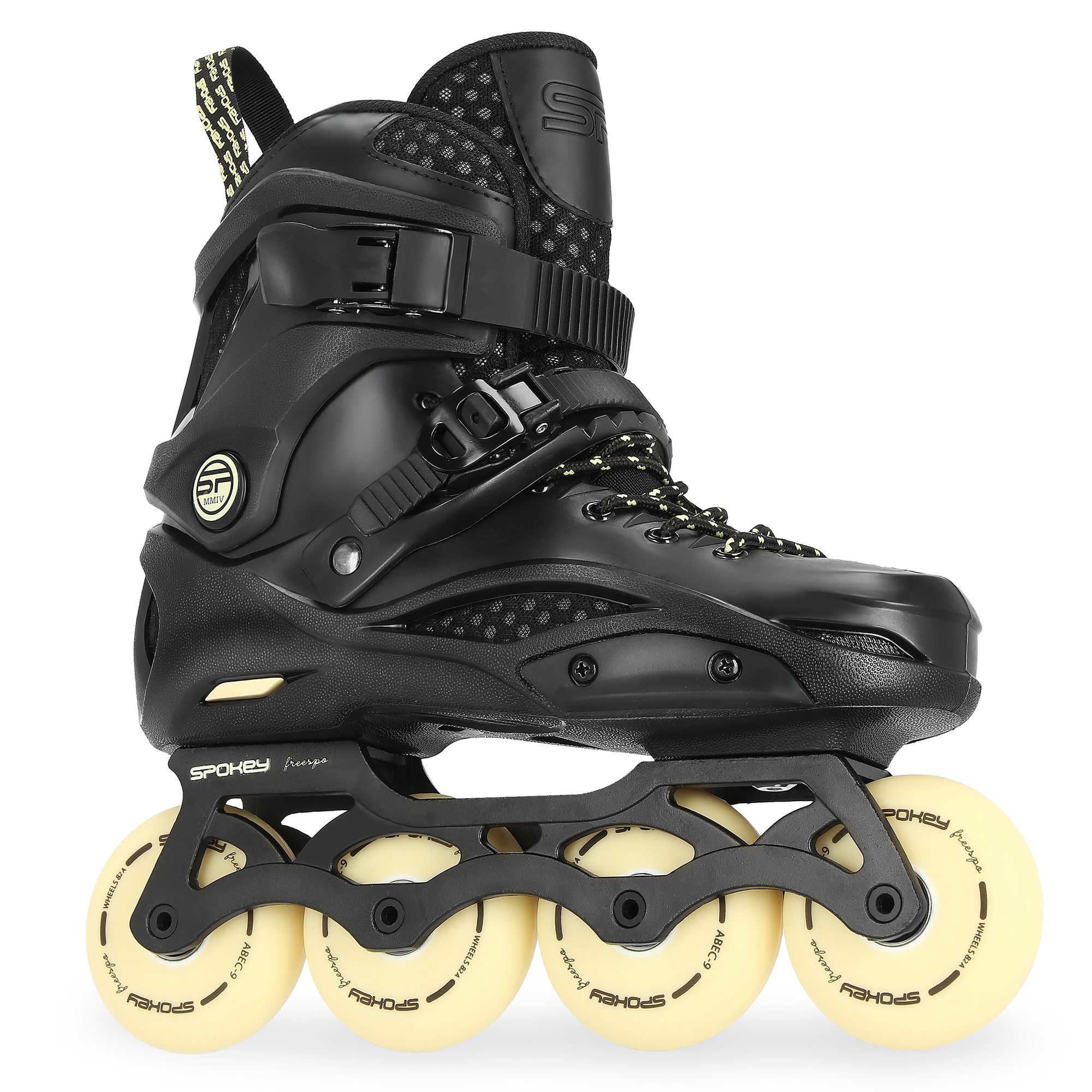 Professionele inline skates - Zwart - Spokey FREESPO Professionele inline skates - Zwart - Spokey FREESPO