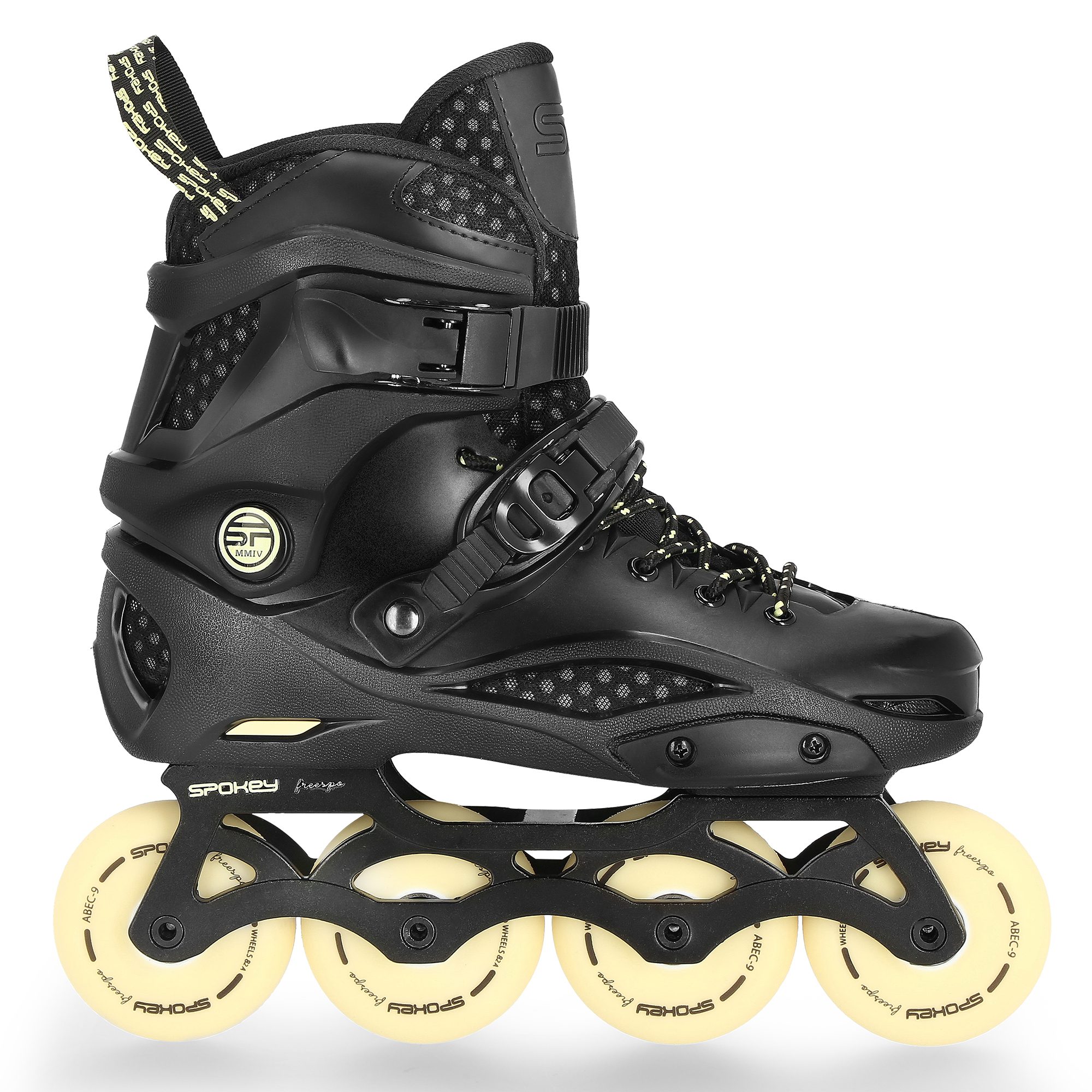 Professionele inline skates - Zwart - Spokey FREESPO Professionele inline skates - Zwart - Spokey FREESPO
