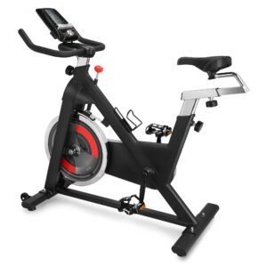 Spokey SHOTO spinning bike 18 kg zwart/grijs