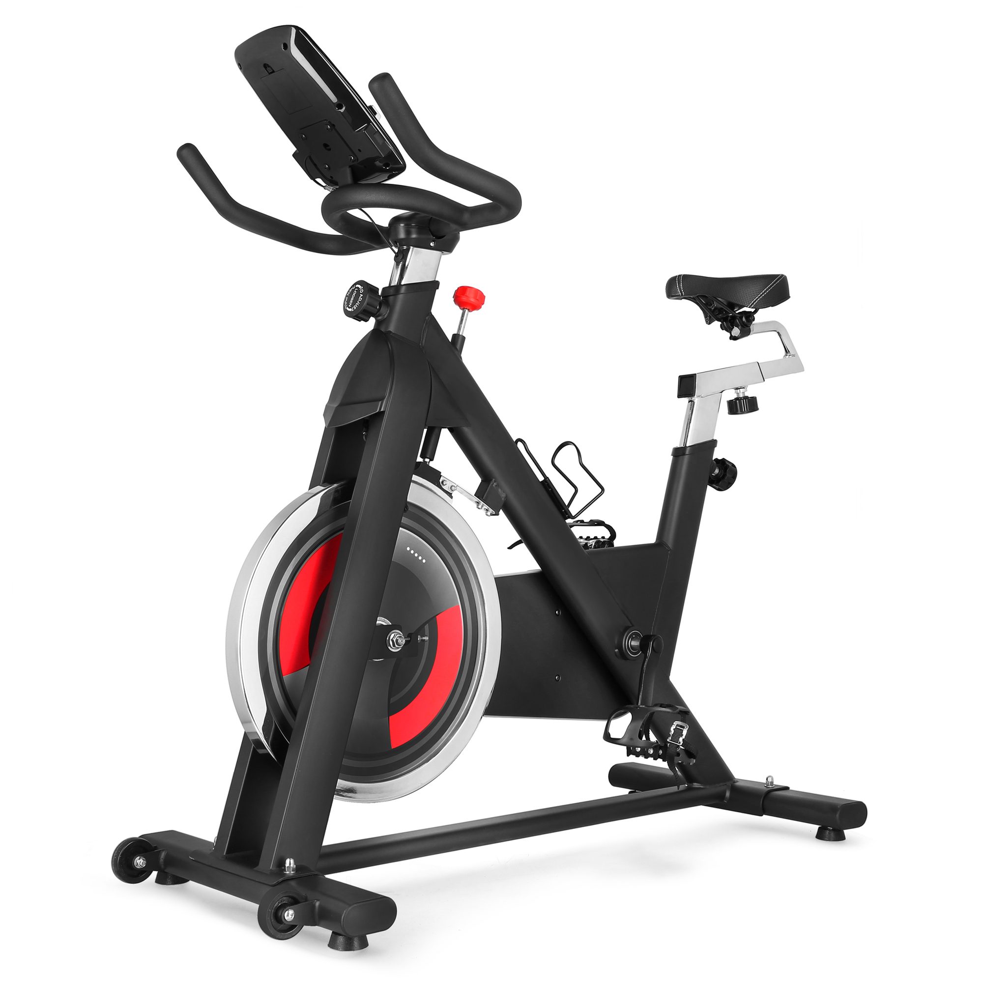 Spokey SHOTO spinning bike 18 kg zwart/grijs Spokey SHOTO spinning bike 18 kg zwart/grijs