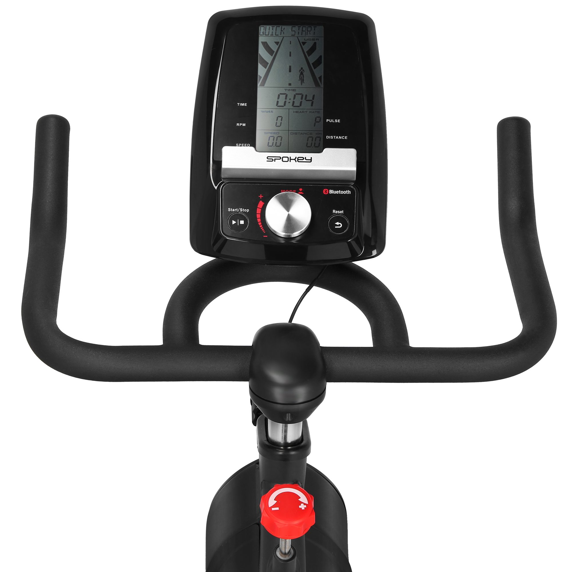 Spokey SHOTO spinning bike 18 kg zwart/grijs Spokey SHOTO spinning bike 18 kg zwart/grijs