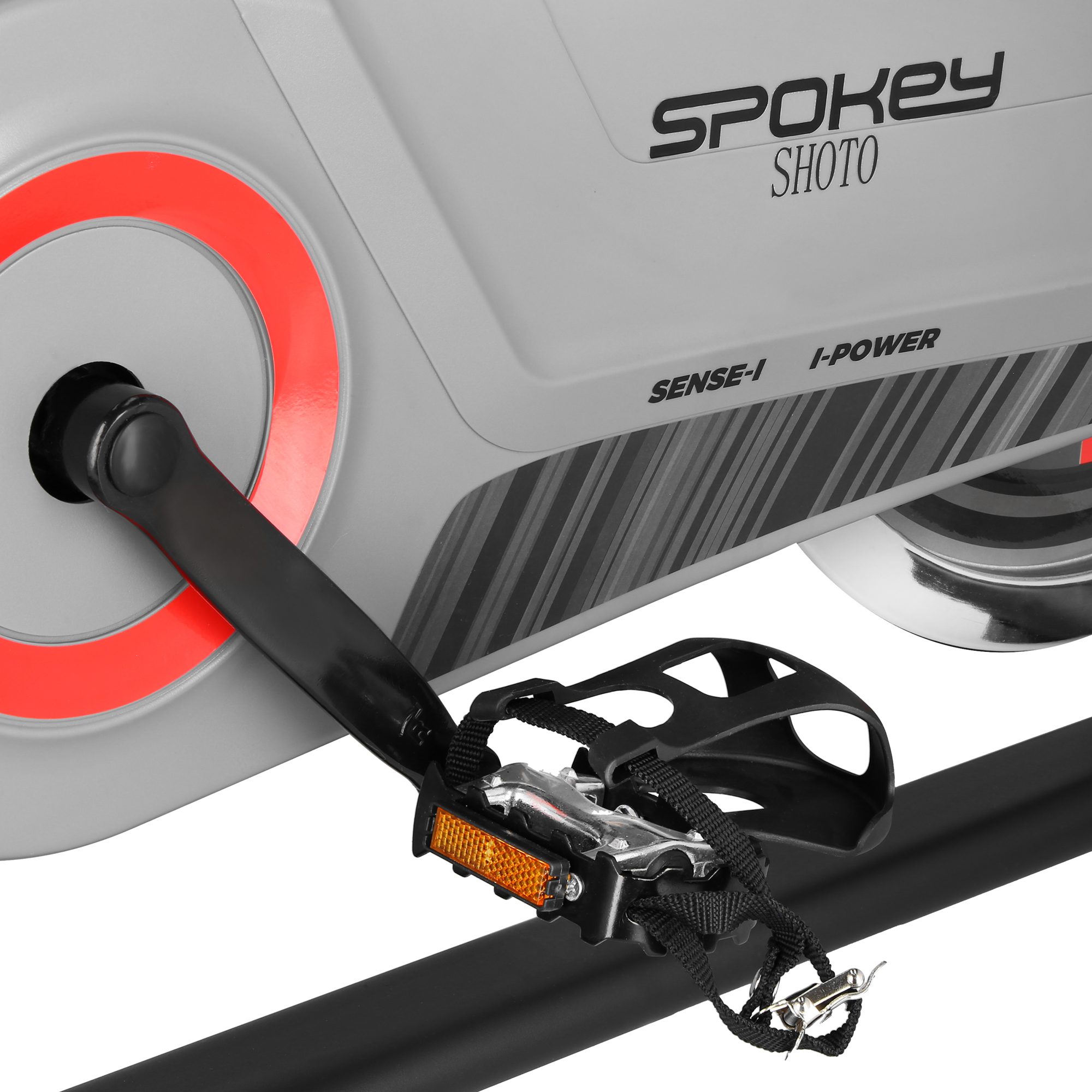 Spokey SHOTO spinning bike 18 kg zwart/grijs Spokey SHOTO spinning bike 18 kg zwart/grijs