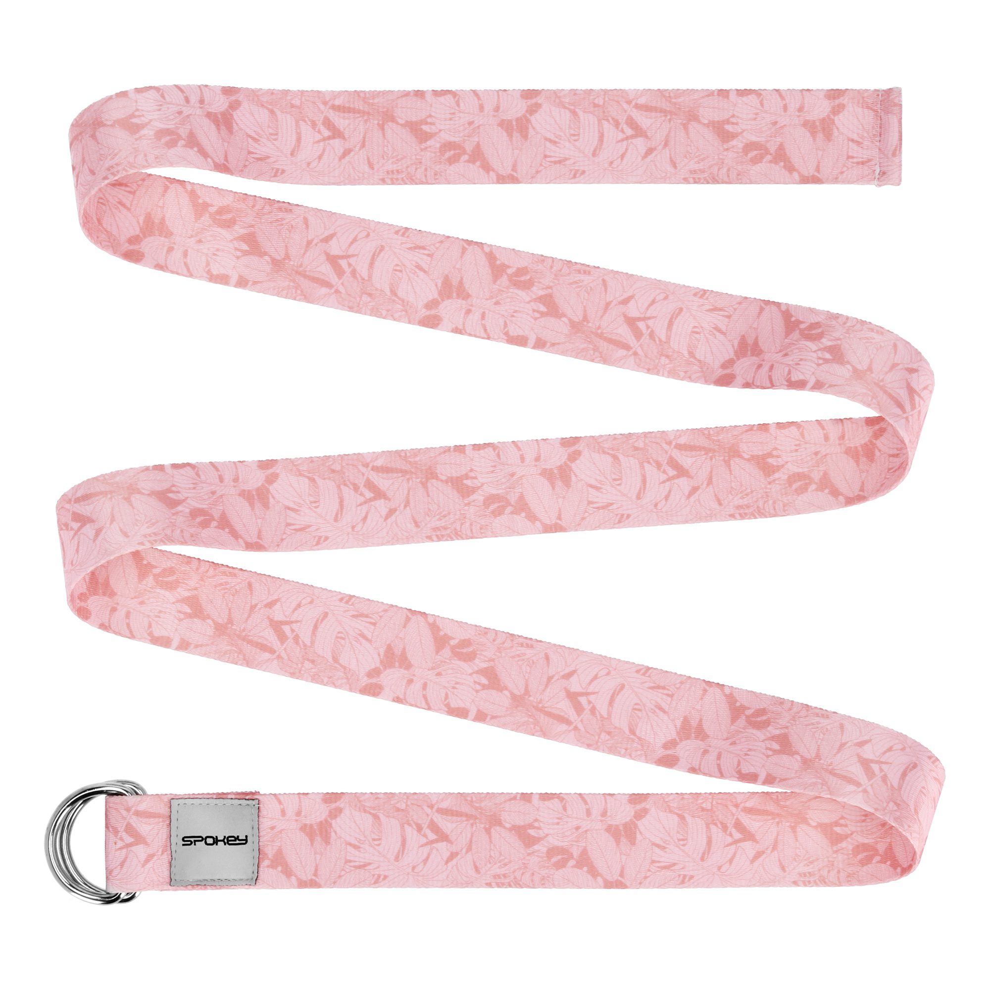 Yoga en oefenband roze 183 cm - Spokey LEAF Yoga en oefenband roze 183 cm - Spokey LEAF