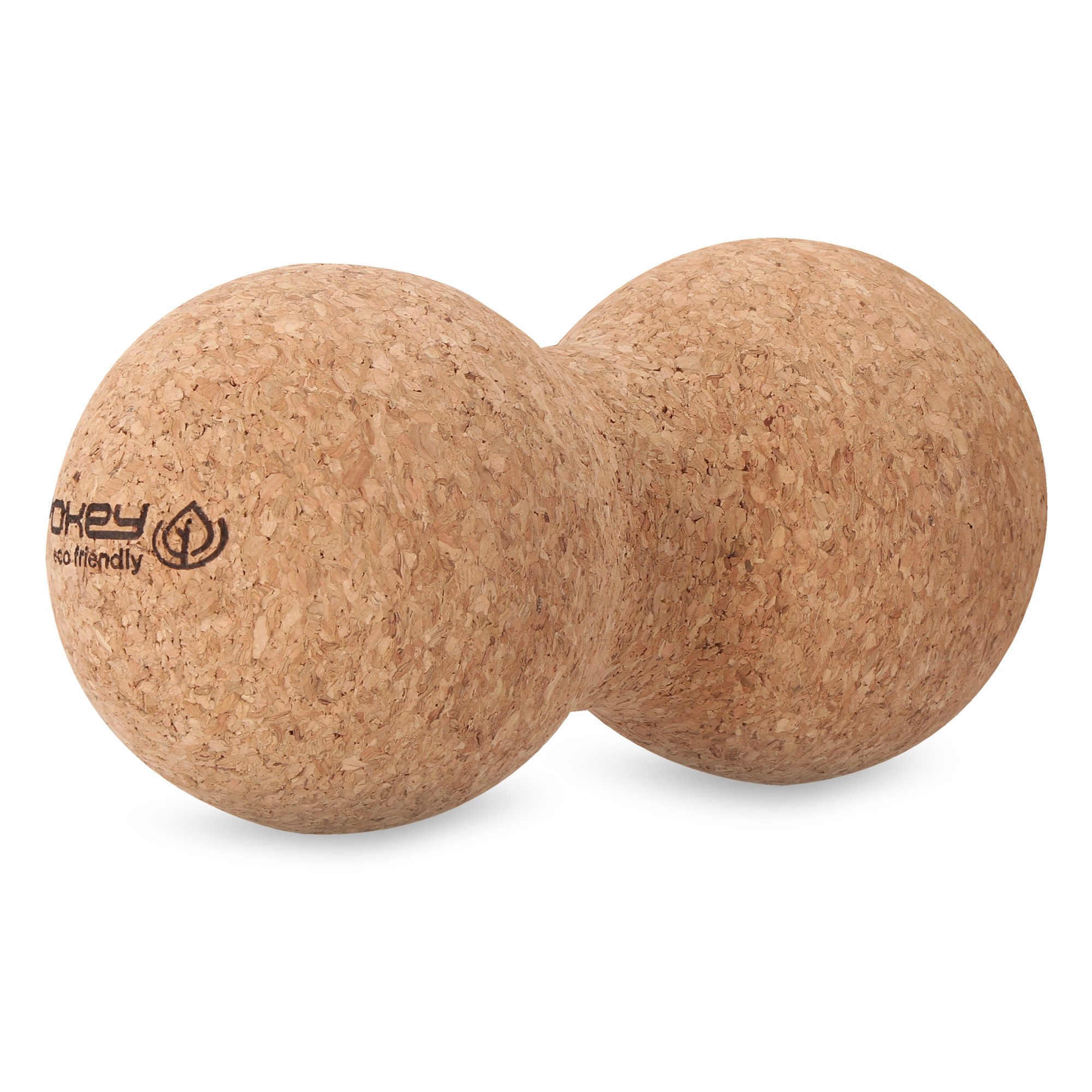 Cork massagebal voor spierontspanning - Spokey DOUBLE OAK 16x8 cm Cork massagebal voor spierontspanning - Spokey DOUBLE OAK 16x8 cm