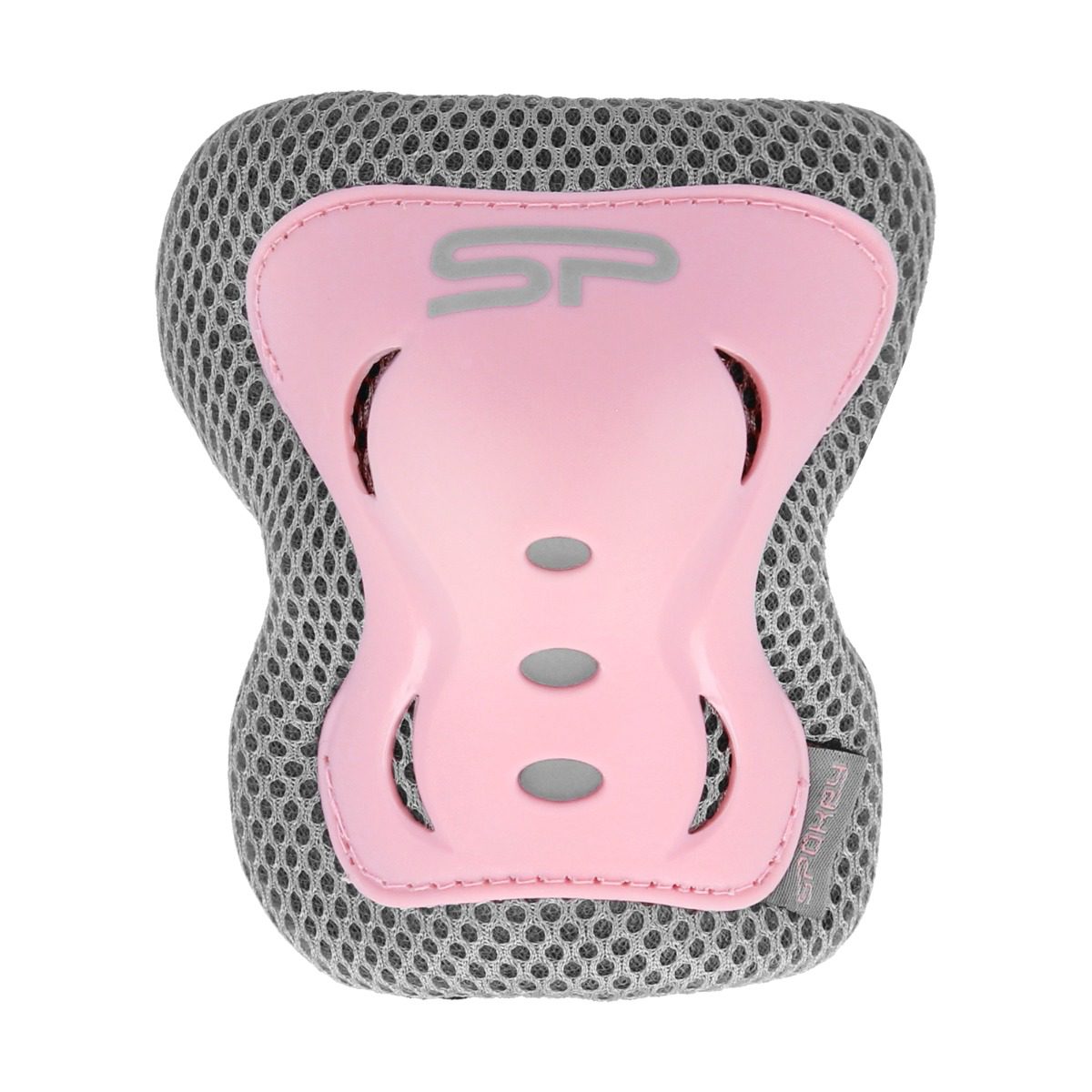 Beschermer Set – Polsbeschermers – Elleboogbeschermers – Kniebeschermers – voor kinderen - Roze / Grijs – Spokey SHIELD Beschermer Set – Polsbeschermers – Elleboogbeschermers – Kniebeschermers – voor kinderen - Roze / Grijs – Spokey SHIELD