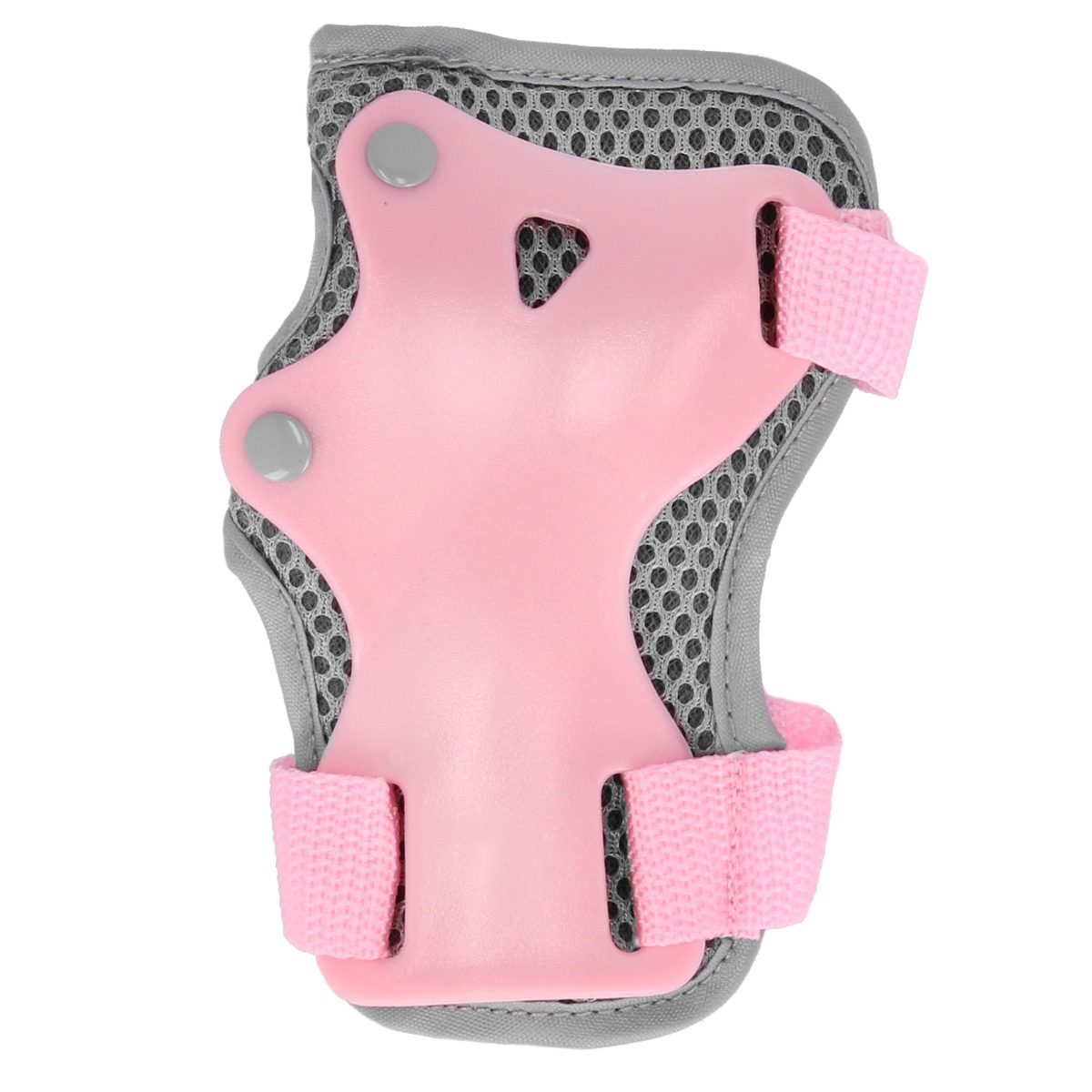 Beschermer Set – Polsbeschermers – Elleboogbeschermers – Kniebeschermers – voor kinderen - Roze / Grijs – Spokey SHIELD Beschermer Set – Polsbeschermers – Elleboogbeschermers – Kniebeschermers – voor kinderen - Roze / Grijs – Spokey SHIELD