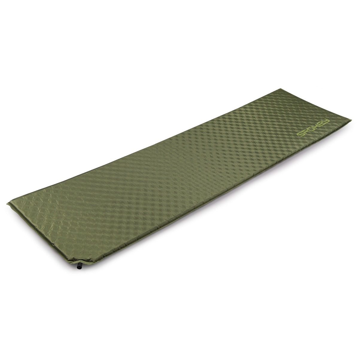 Zelfopblaasbare slaapmat - Groen - 180x50 cm - Spokey AIR PAD Zelfopblaasbare slaapmat - Groen - 180x50 cm - Spokey AIR PAD