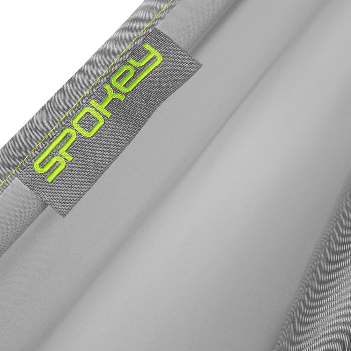 Hangmat – Lichte parachutestof – incl. karabijnhaken en riemen – 200 x 100 cm – tot 100kg – Eenpersoons – Groen / Grijs – Spokey Air Rocker Hangmat – Lichte parachutestof – incl. karabijnhaken en riemen – 200 x 100 cm – tot 100kg – Eenpersoons – Groen / Grijs – Spokey Air Rocker