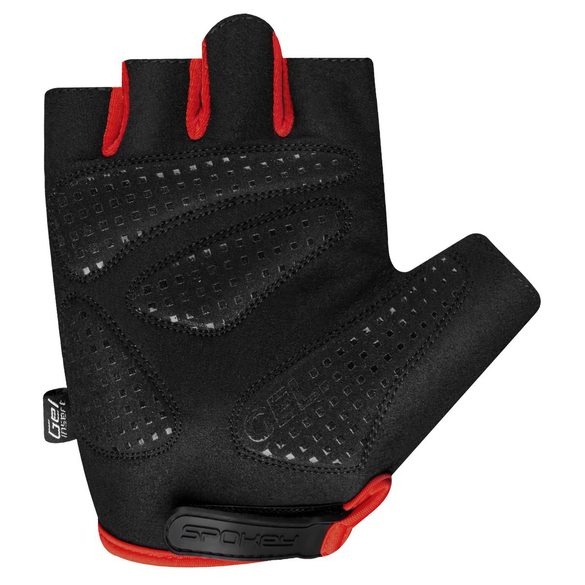 Fietshandschoenen voor heren - Zwart / Rood - Spokey Fietshandschoenen voor heren - Zwart / Rood - Spokey