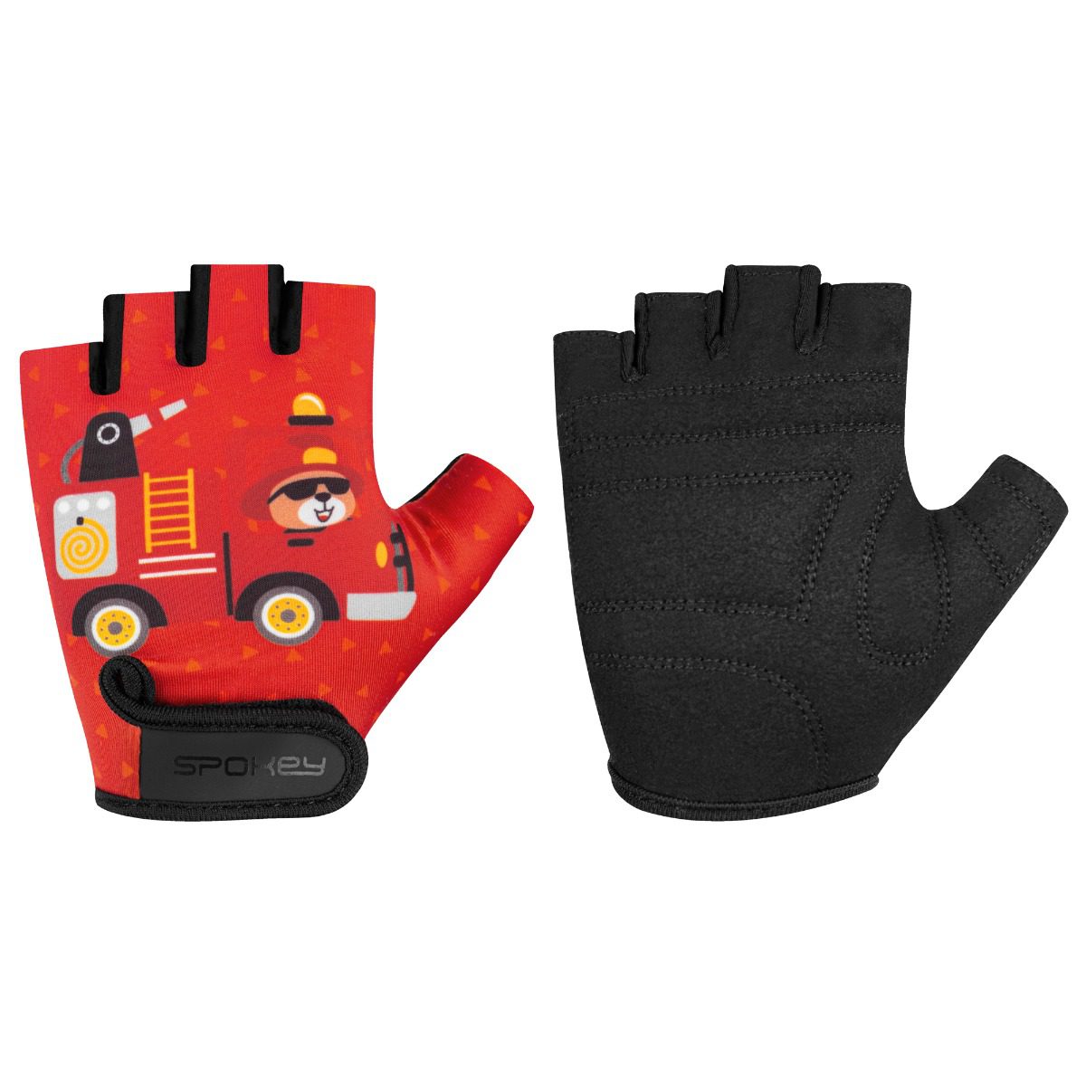 Spokey PLAY fietshandschoenen kinderen zwart Spokey PLAY fietshandschoenen kinderen zwart