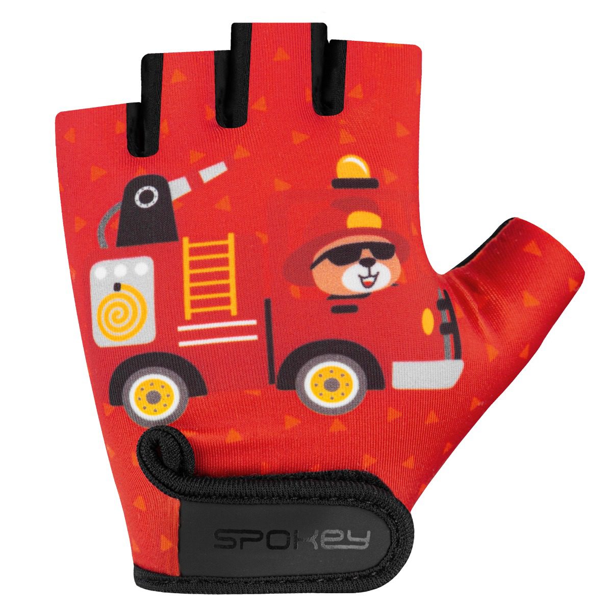 Spokey PLAY fietshandschoenen kinderen zwart Spokey PLAY fietshandschoenen kinderen zwart