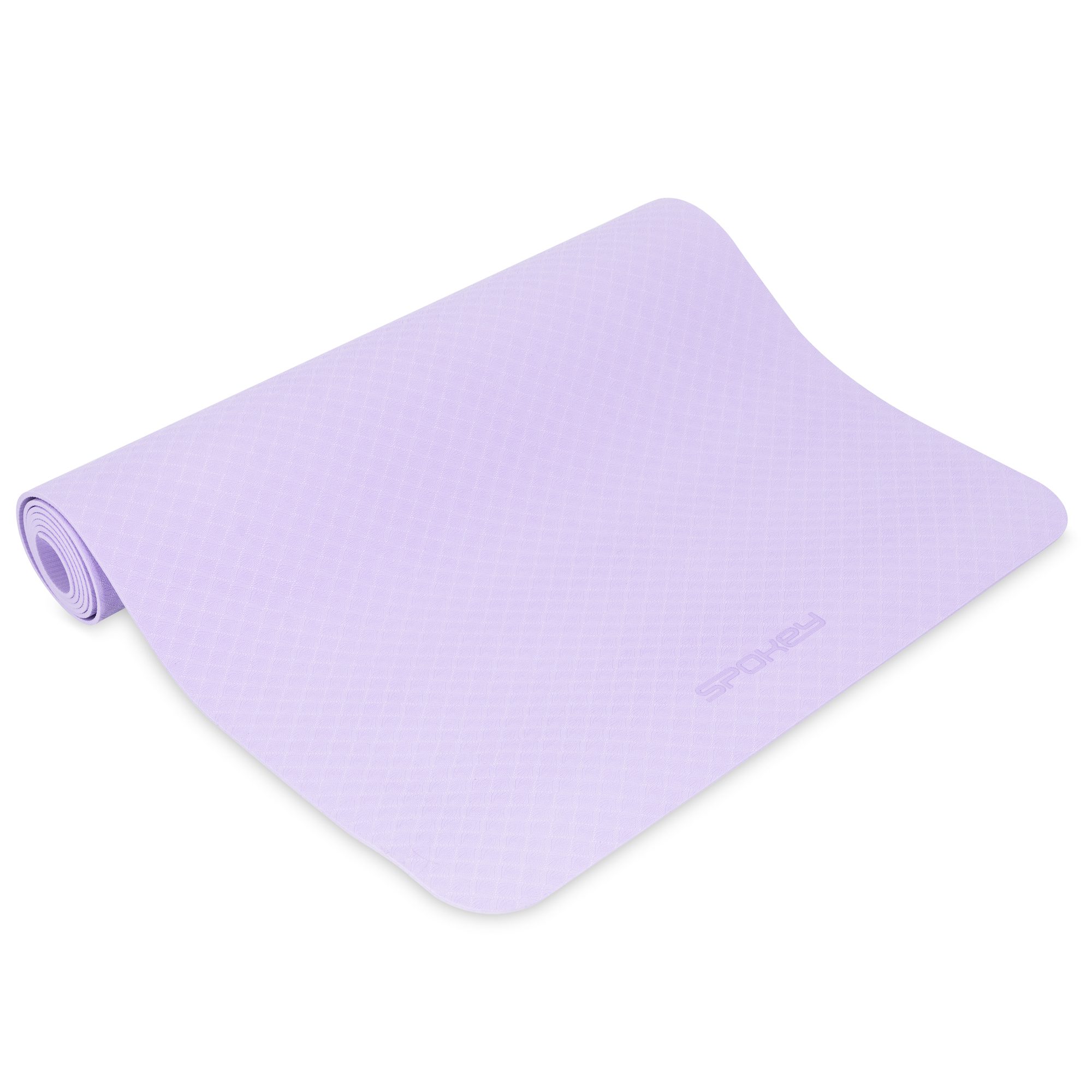 Yoga en fitnessmat paars 183x61 cm - Spokey MANDALA Yoga en fitnessmat paars 183x61 cm - Spokey MANDALA