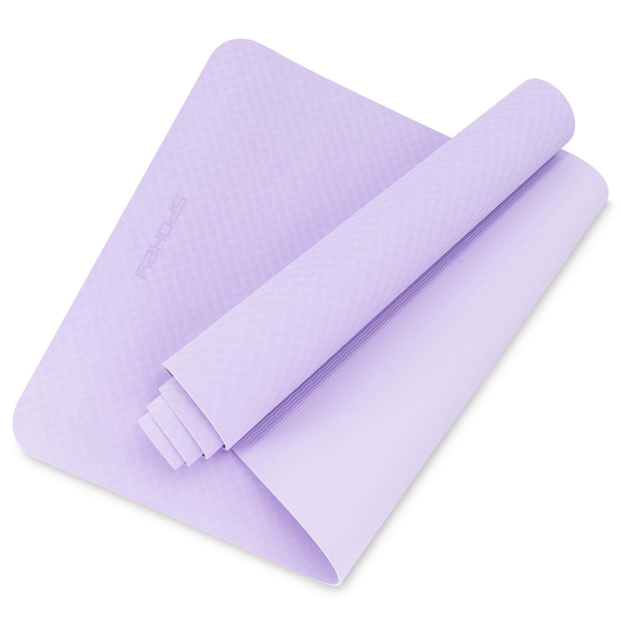 Yoga en fitnessmat paars 183x61 cm - Spokey MANDALA Yoga en fitnessmat paars 183x61 cm - Spokey MANDALA