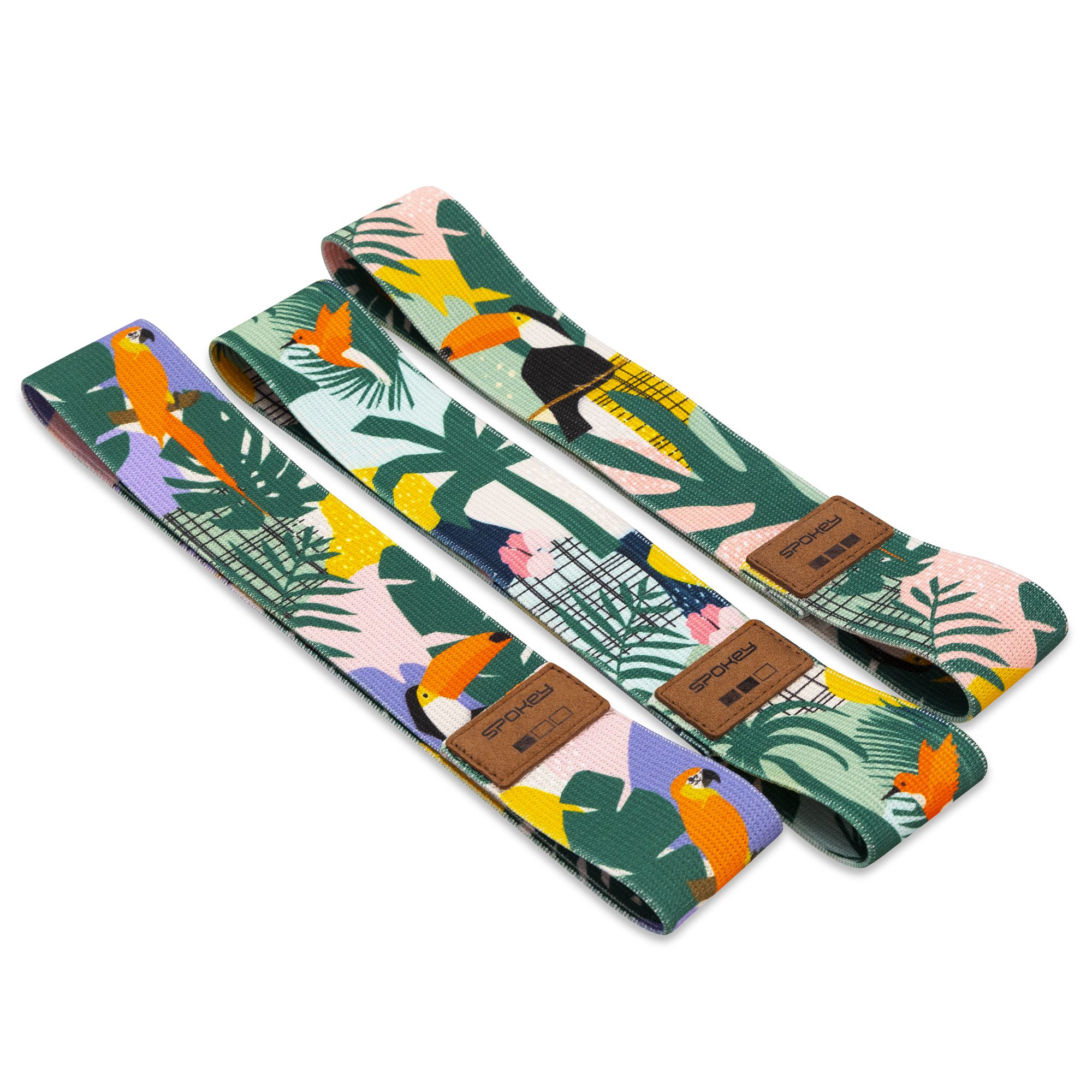 Set van 3 weerstandsbanden 20-30 kg - Spokey HOME JUNGLE Set van 3 weerstandsbanden 20-30 kg - Spokey HOME JUNGLE