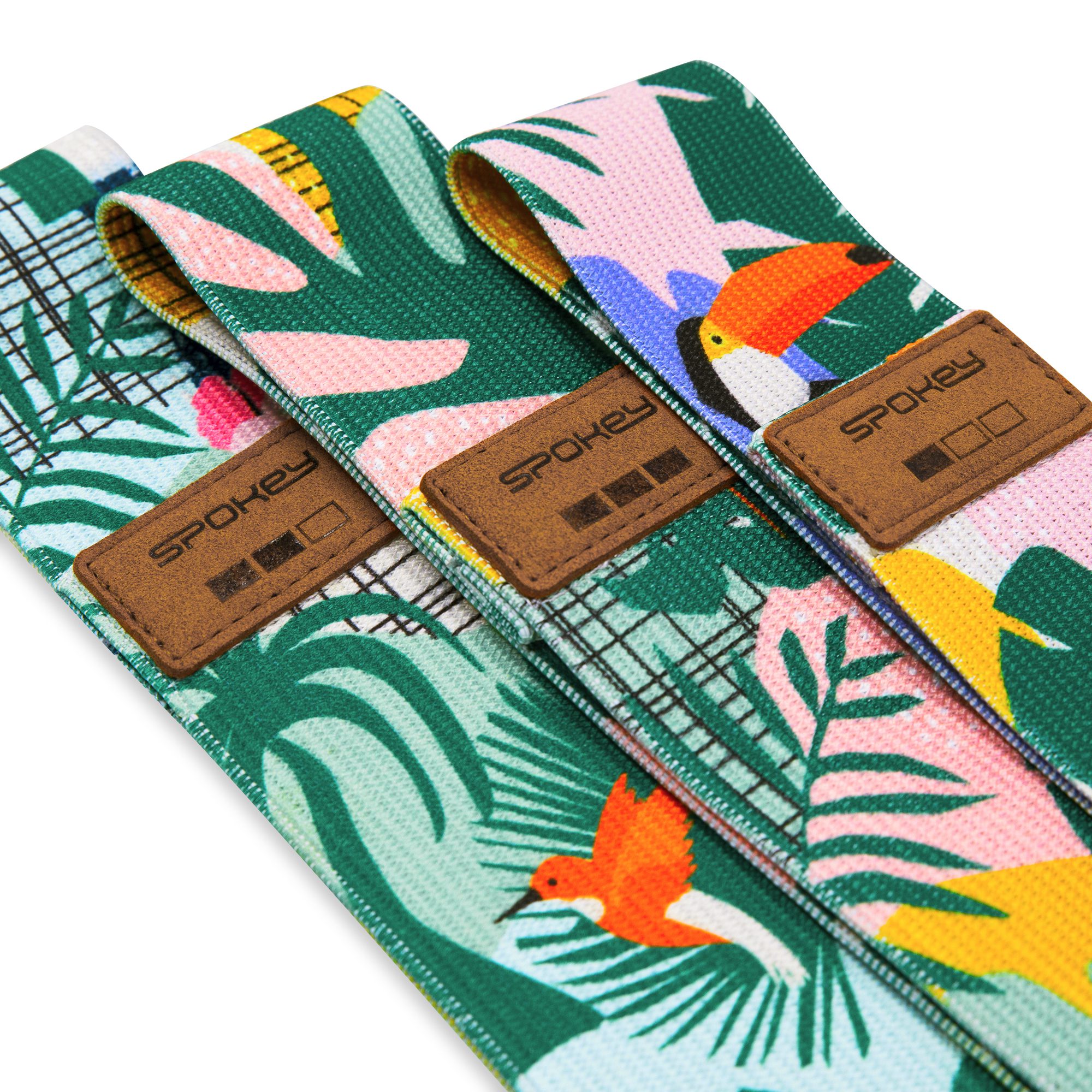 Set van 3 weerstandsbanden 20-30 kg - Spokey HOME JUNGLE Set van 3 weerstandsbanden 20-30 kg - Spokey HOME JUNGLE
