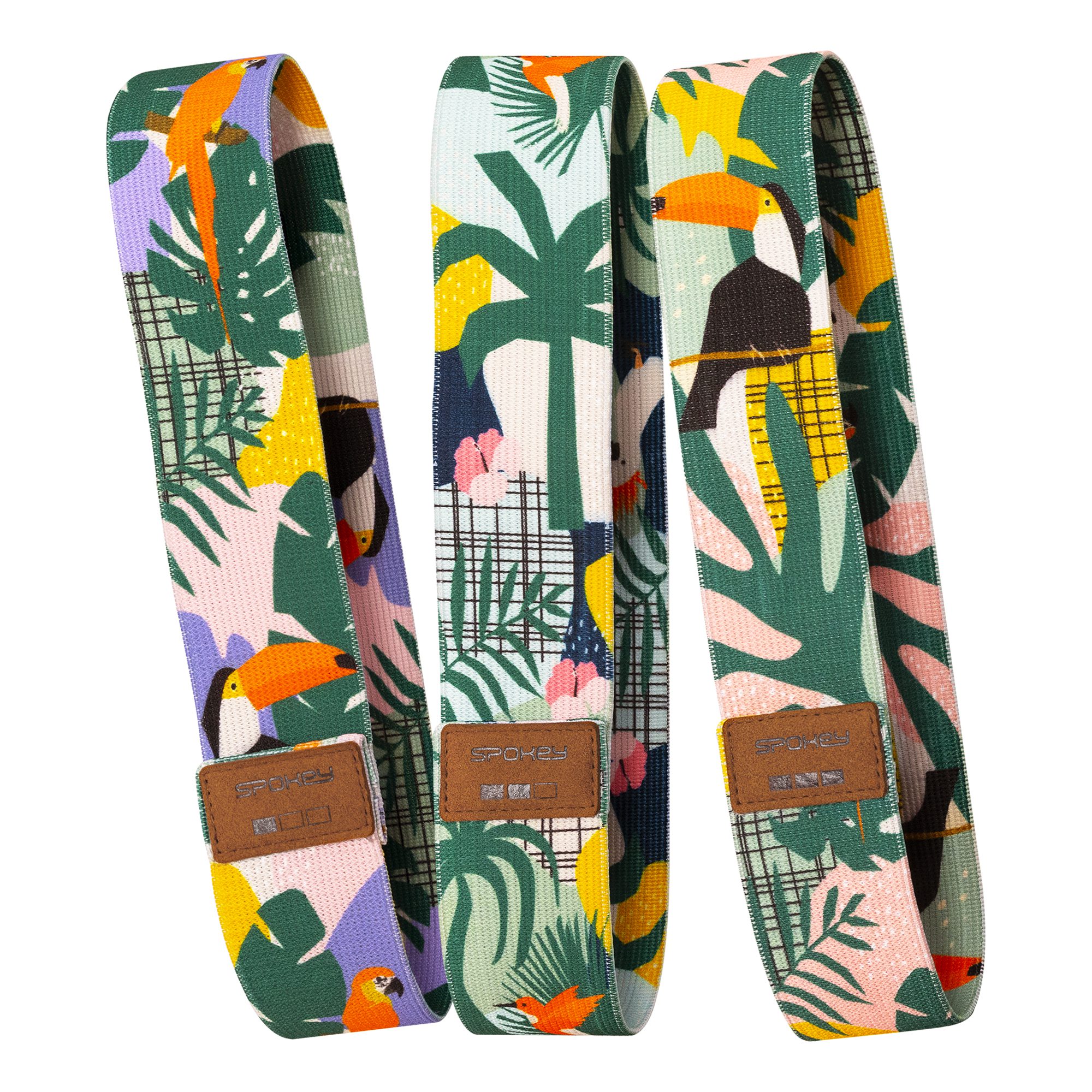 Set van 3 weerstandsbanden 20-30 kg - Spokey HOME JUNGLE Set van 3 weerstandsbanden 20-30 kg - Spokey HOME JUNGLE