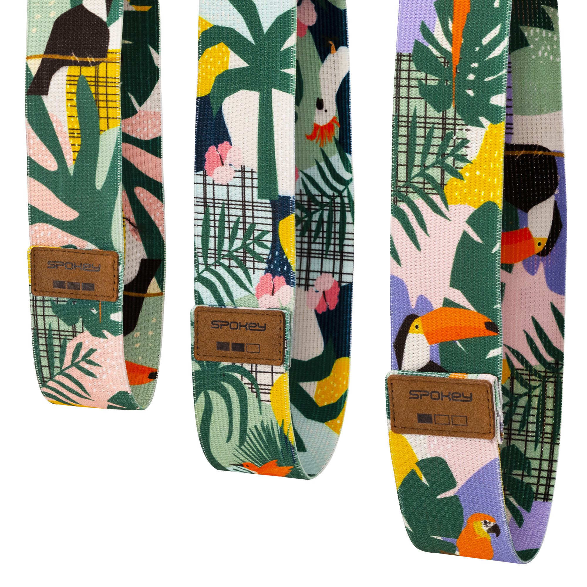 Set van 3 weerstandsbanden 20-30 kg - Spokey HOME JUNGLE Set van 3 weerstandsbanden 20-30 kg - Spokey HOME JUNGLE