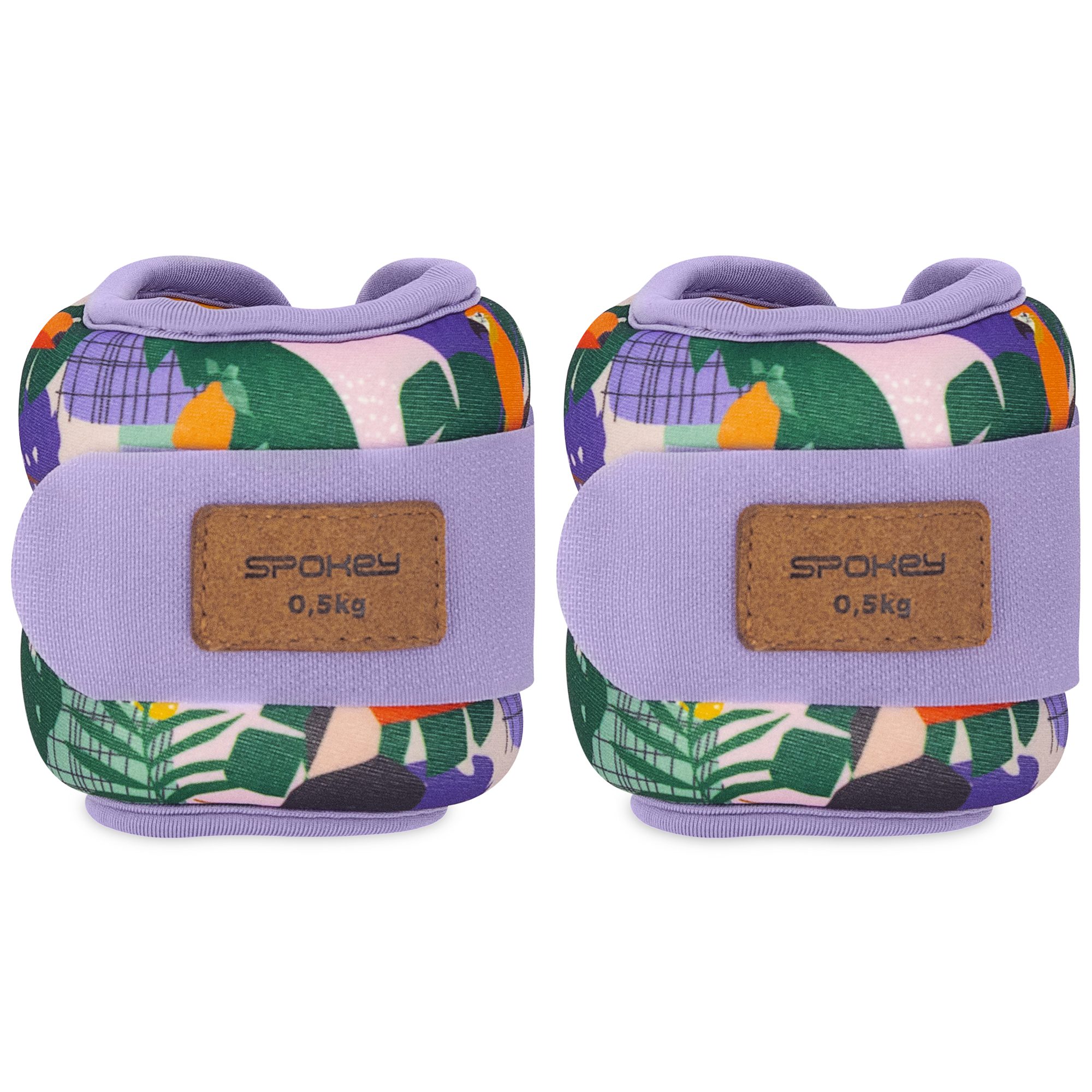 Spokey HOME JUNGLE 2x 0,5 kg gewichten Spokey HOME JUNGLE 2x 0,5 kg gewichten