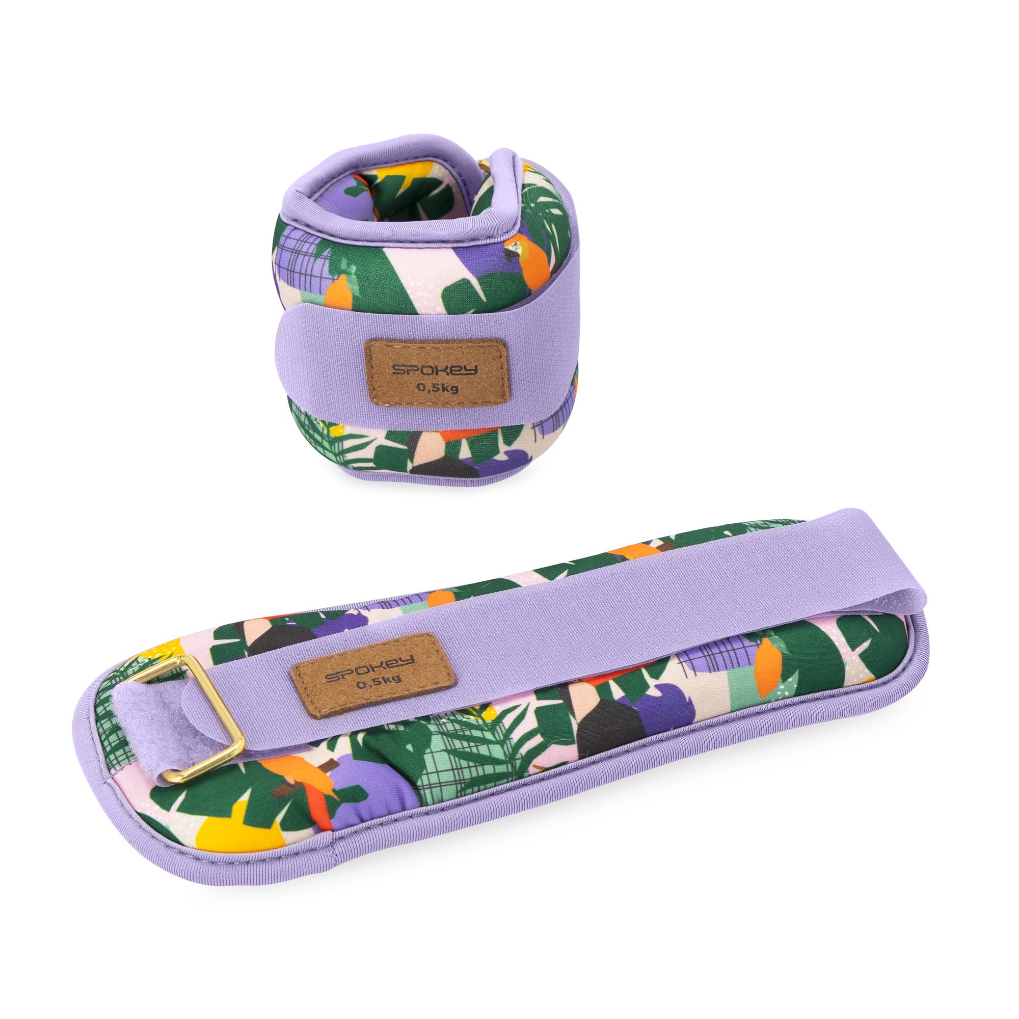 Spokey HOME JUNGLE 2x 0,5 kg gewichten Spokey HOME JUNGLE 2x 0,5 kg gewichten