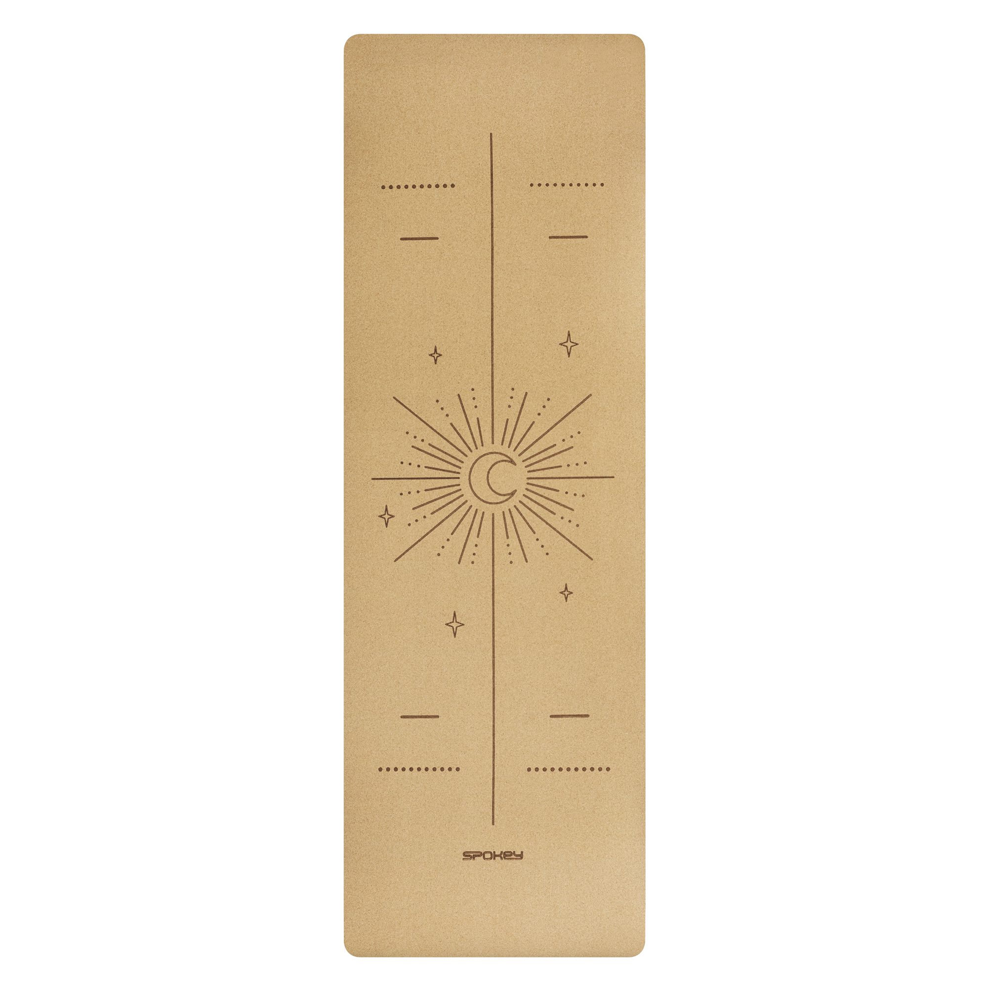 Natuurlijke kurken yogamat groen 183x61 cm - Spokey SAVASANA Natuurlijke kurken yogamat groen 183x61 cm - Spokey SAVASANA