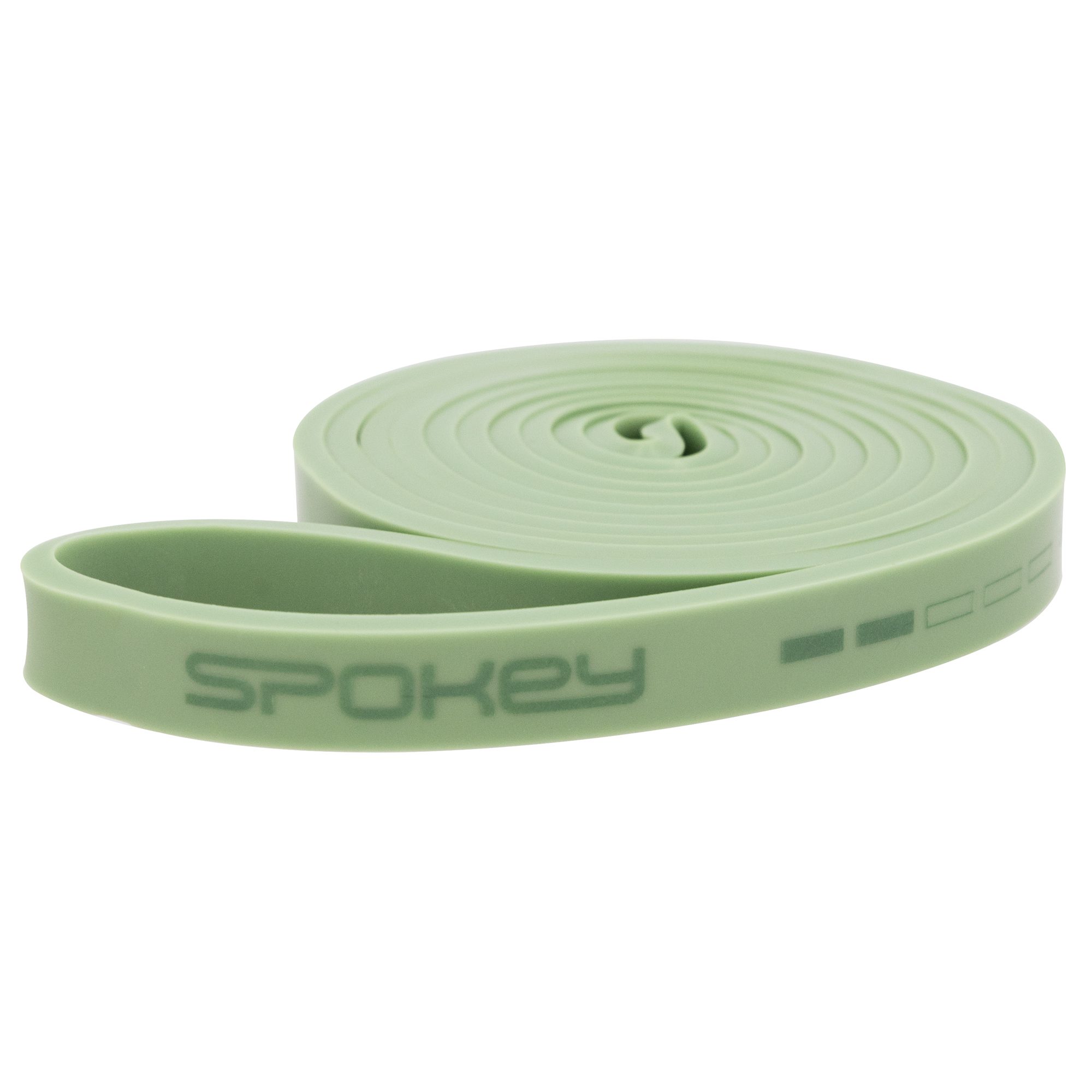 Weerstandsband Spokey Light - 11-19 kg groen - fitness band voor krachttraining Weerstandsband Spokey Light - 11-19 kg groen - fitness band voor krachttraining