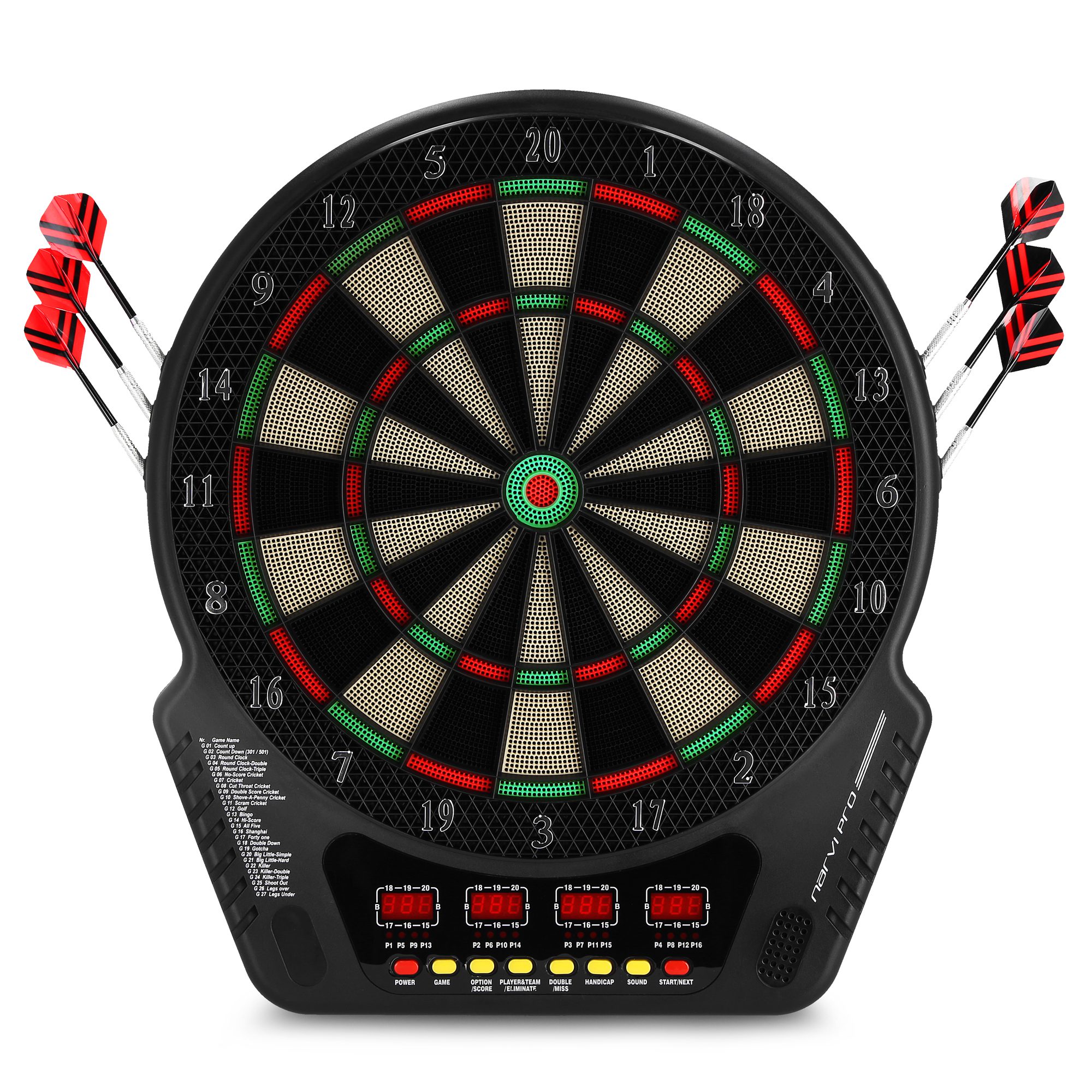 Spokey NARVI PRO elektronisch dartbord Spokey NARVI PRO elektronisch dartbord